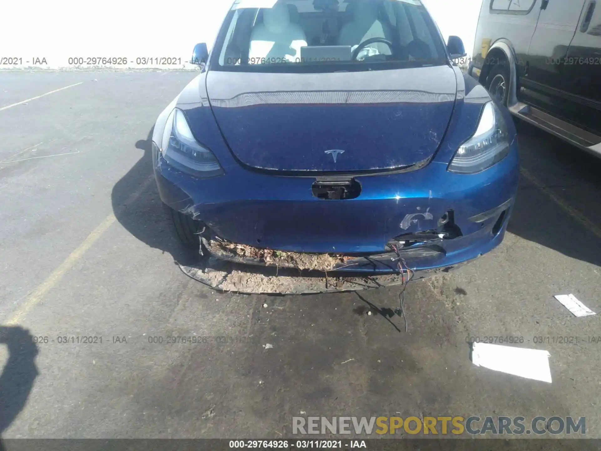 6 Photograph of a damaged car 5YJ3E1EA6KF517619 TESLA MODEL 3 2019