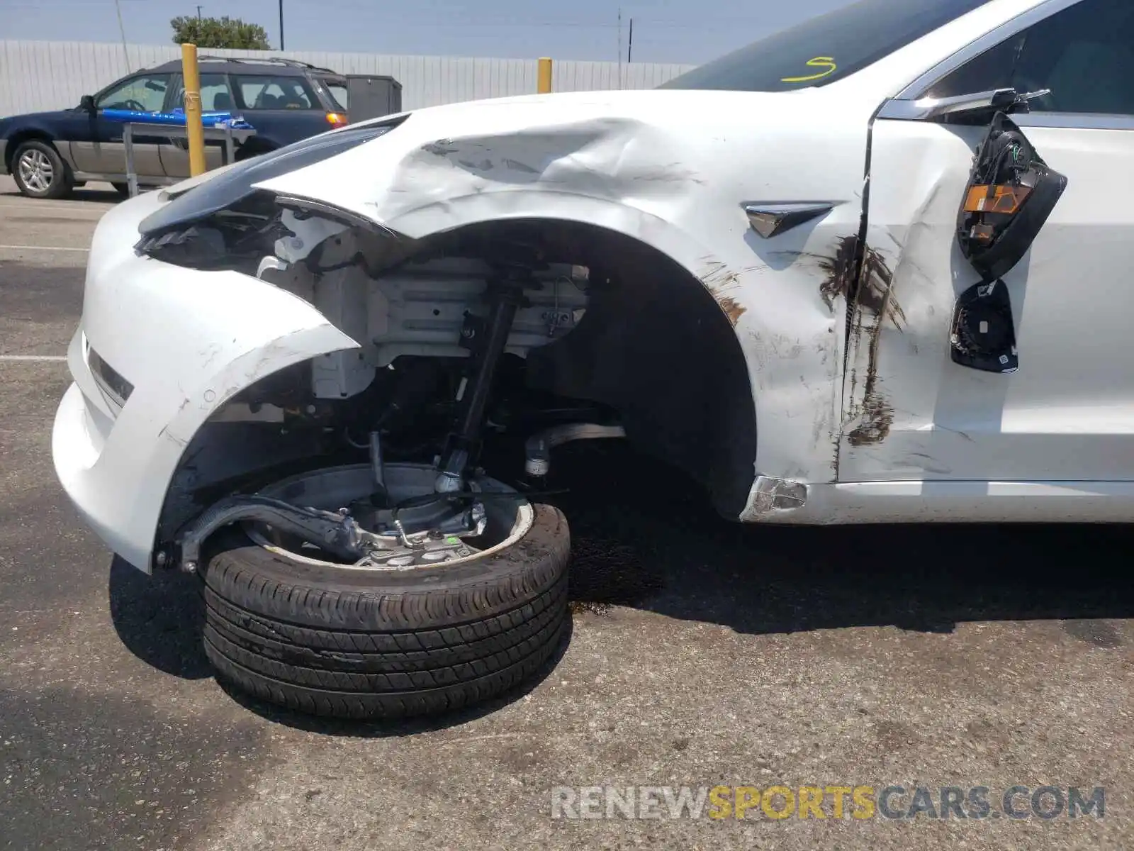 9 Photograph of a damaged car 5YJ3E1EA6KF519872 TESLA MODEL 3 2019