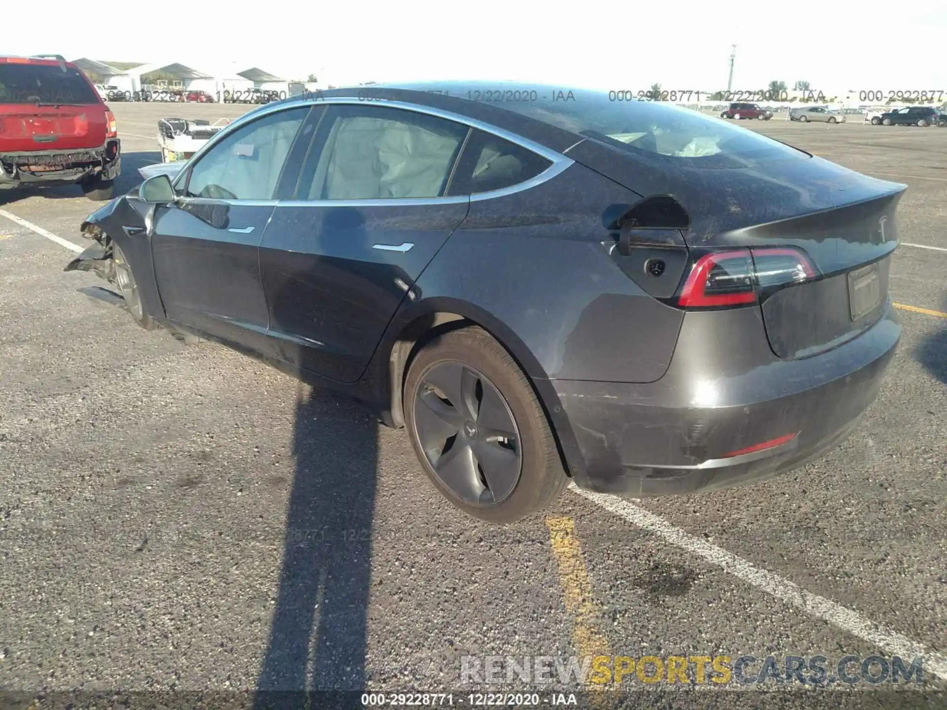 3 Photograph of a damaged car 5YJ3E1EA7KF190308 TESLA MODEL 3 2019