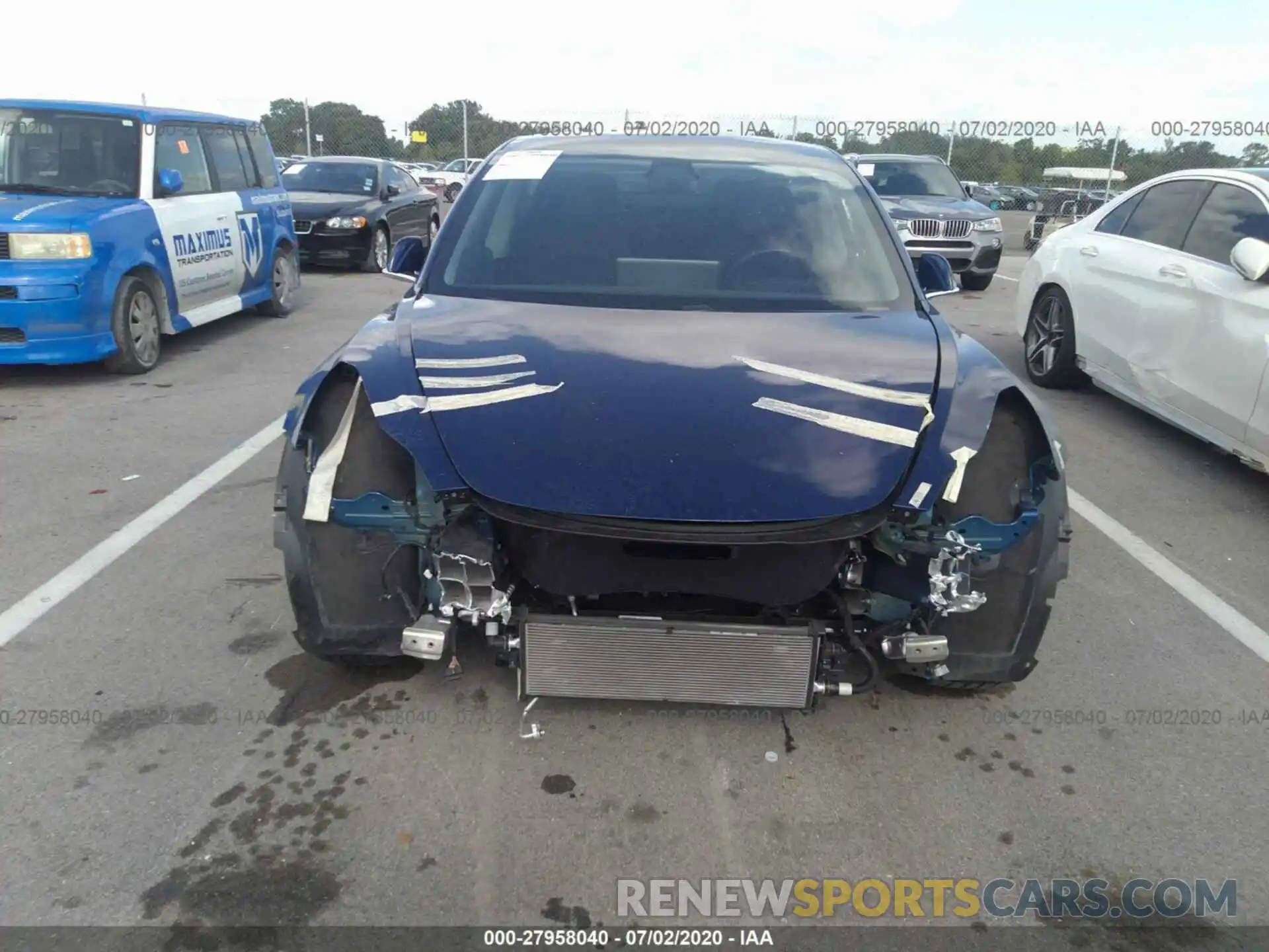 6 Photograph of a damaged car 5YJ3E1EA7KF193581 TESLA MODEL 3 2019