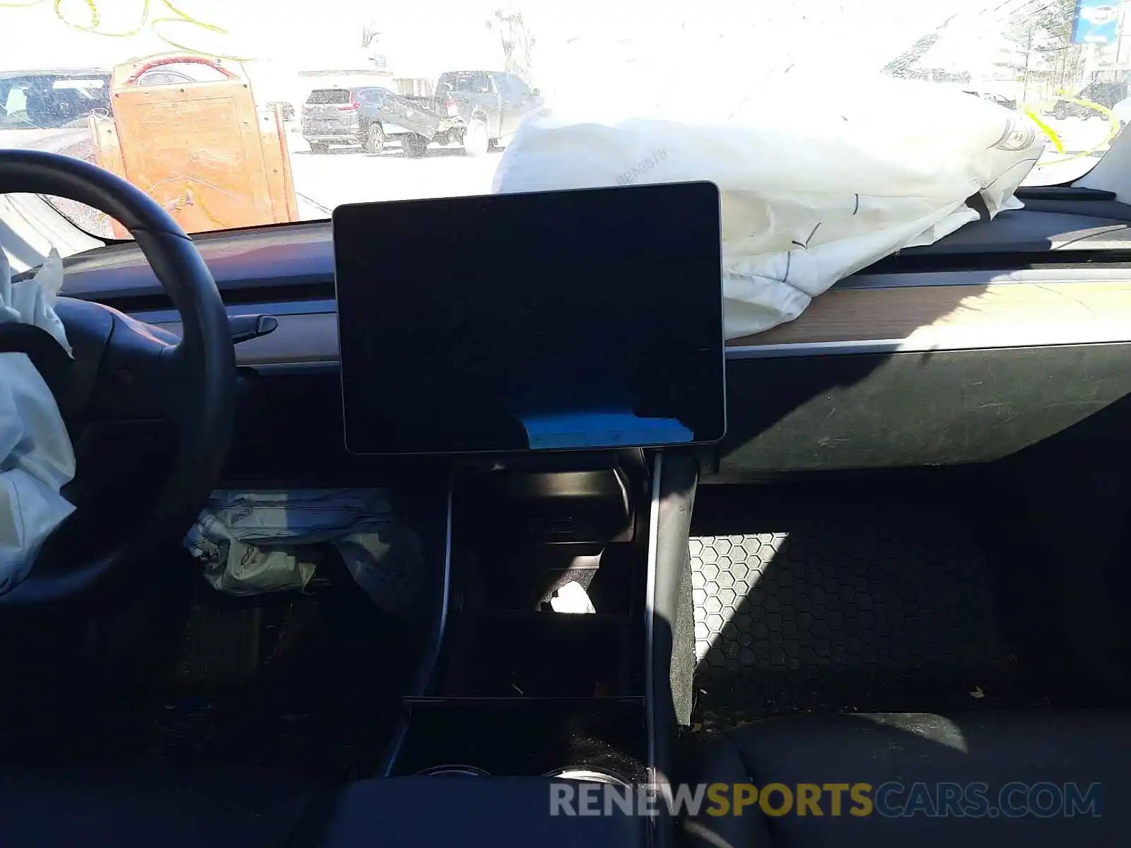 9 Photograph of a damaged car 5YJ3E1EA7KF296967 TESLA MODEL 3 2019