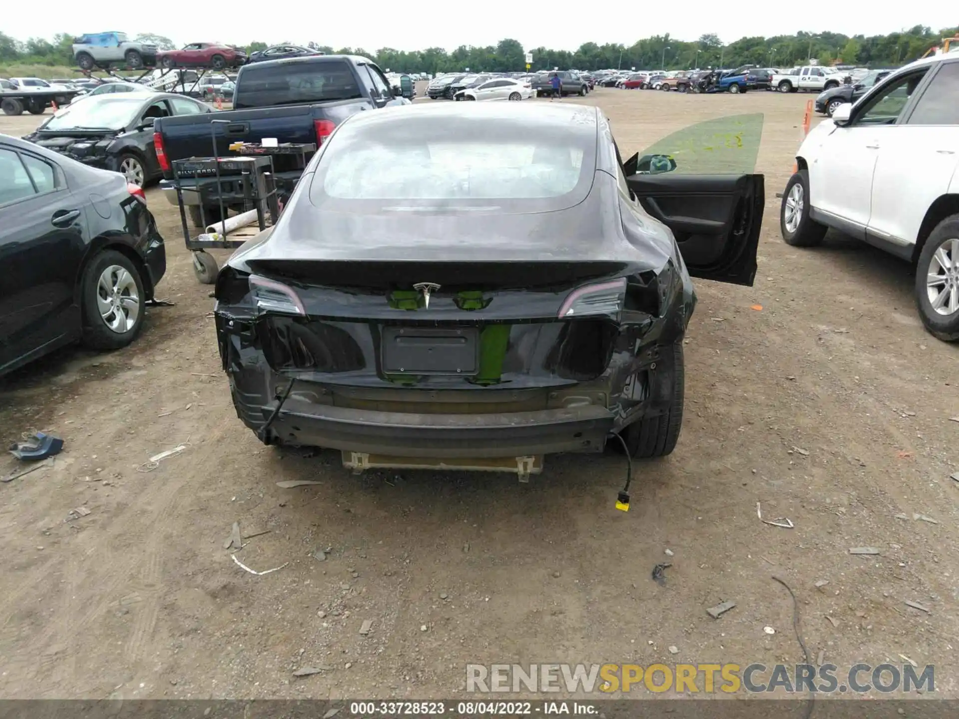 6 Photograph of a damaged car 5YJ3E1EA7KF296984 TESLA MODEL 3 2019