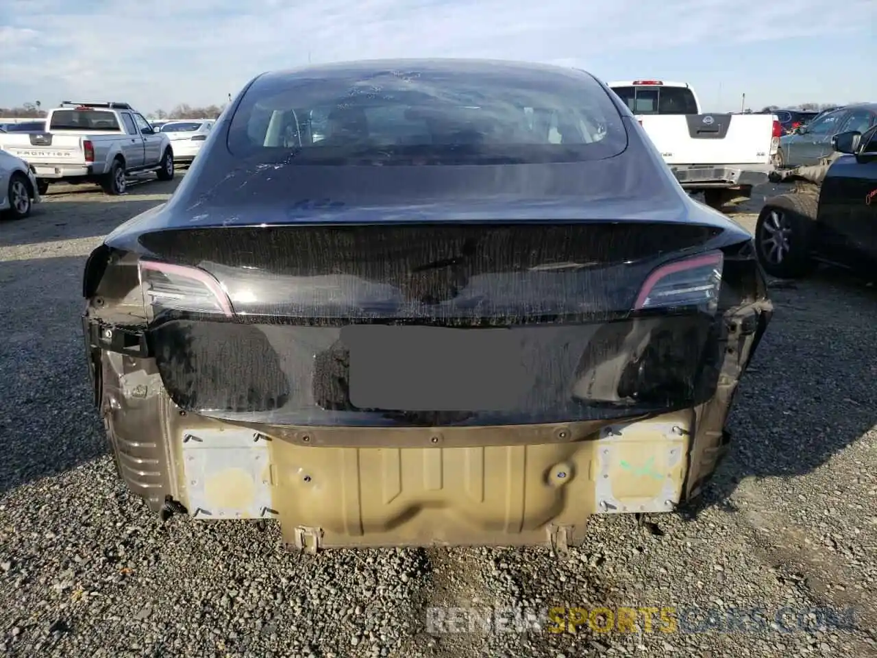 6 Photograph of a damaged car 5YJ3E1EA7KF297150 TESLA MODEL 3 2019