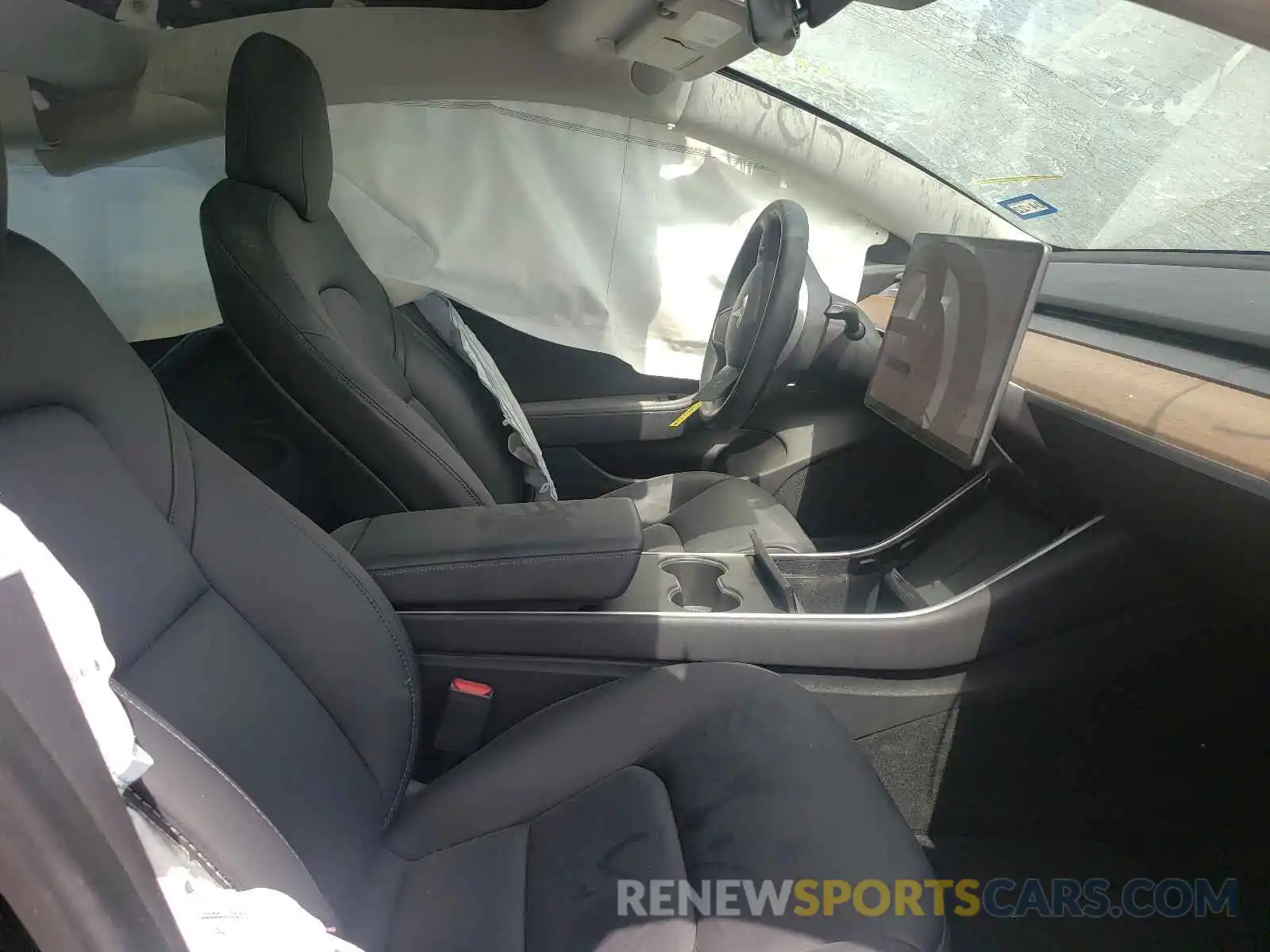 5 Photograph of a damaged car 5YJ3E1EA7KF297438 TESLA MODEL 3 2019