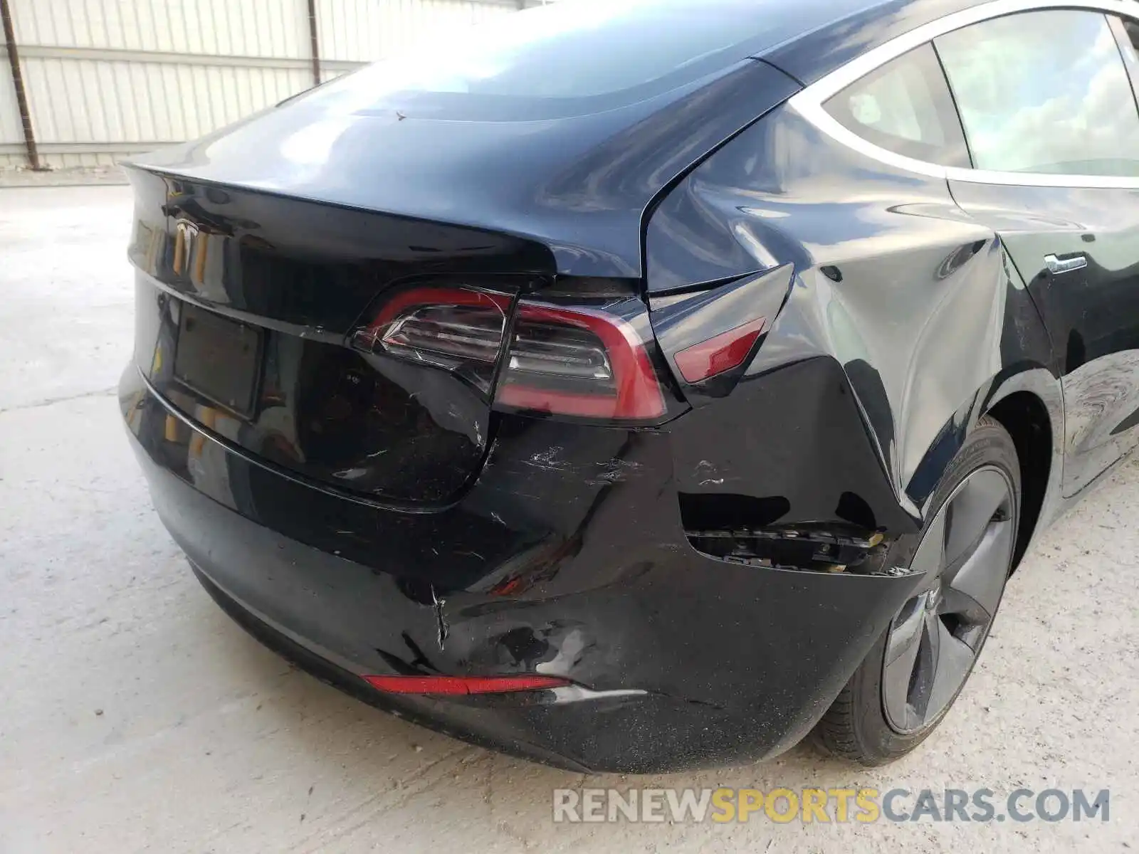 9 Photograph of a damaged car 5YJ3E1EA7KF297438 TESLA MODEL 3 2019