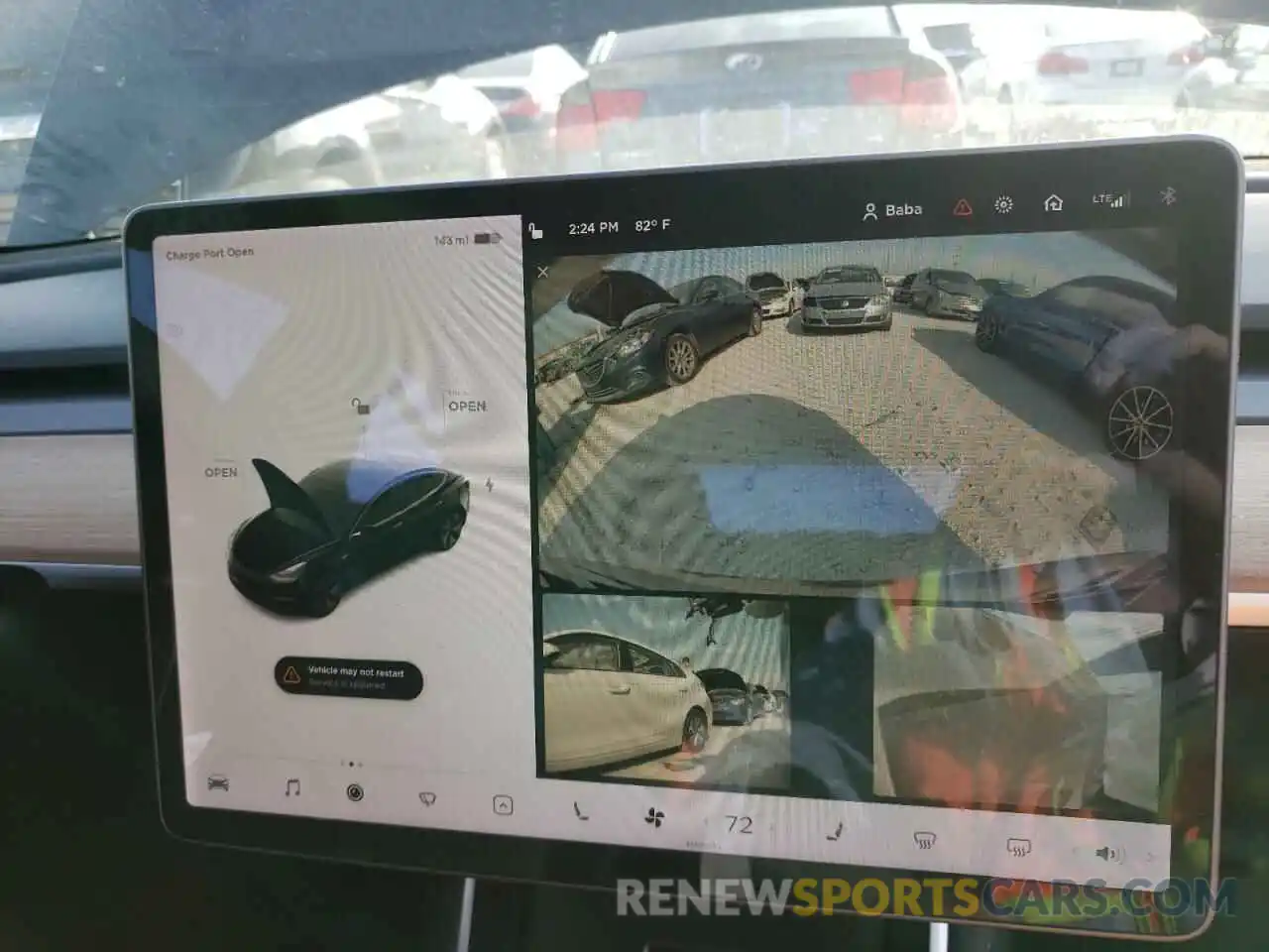 10 Photograph of a damaged car 5YJ3E1EA7KF297830 TESLA MODEL 3 2019