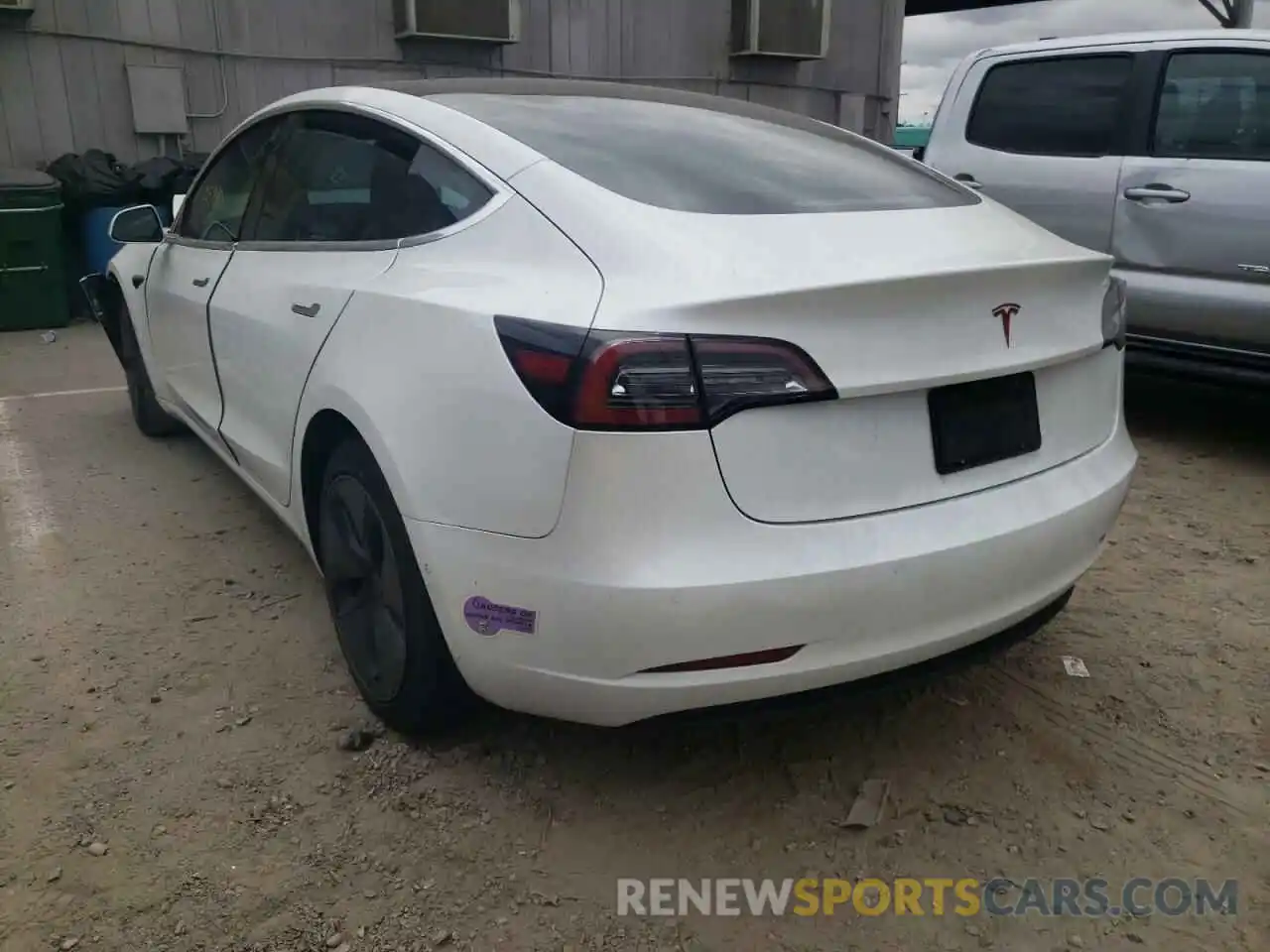 3 Фотография поврежденного автомобиля 5YJ3E1EA7KF299870 TESLA MODEL 3 2019