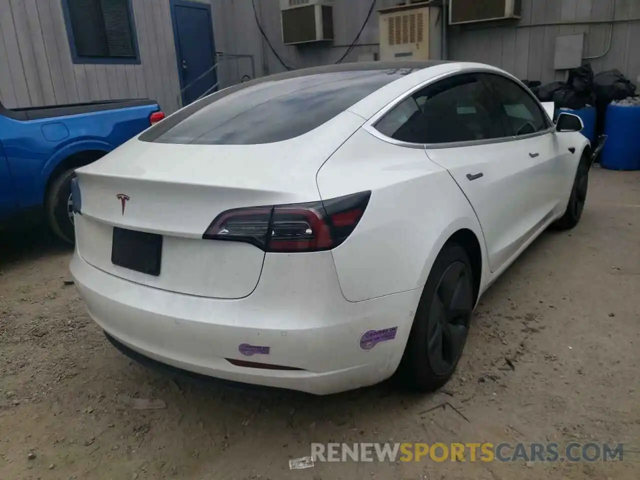 4 Фотография поврежденного автомобиля 5YJ3E1EA7KF299870 TESLA MODEL 3 2019