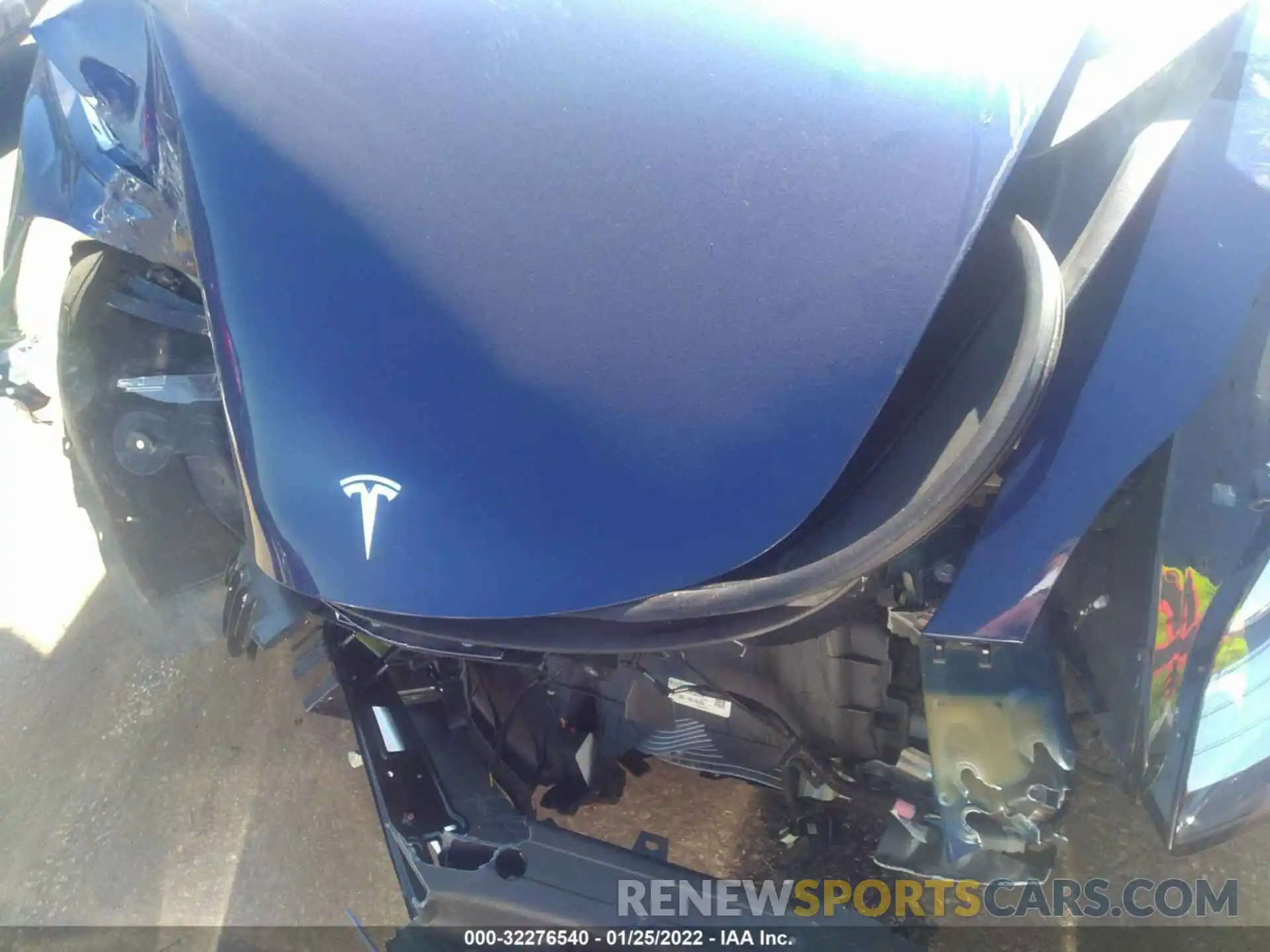 10 Photograph of a damaged car 5YJ3E1EA7KF301973 TESLA MODEL 3 2019