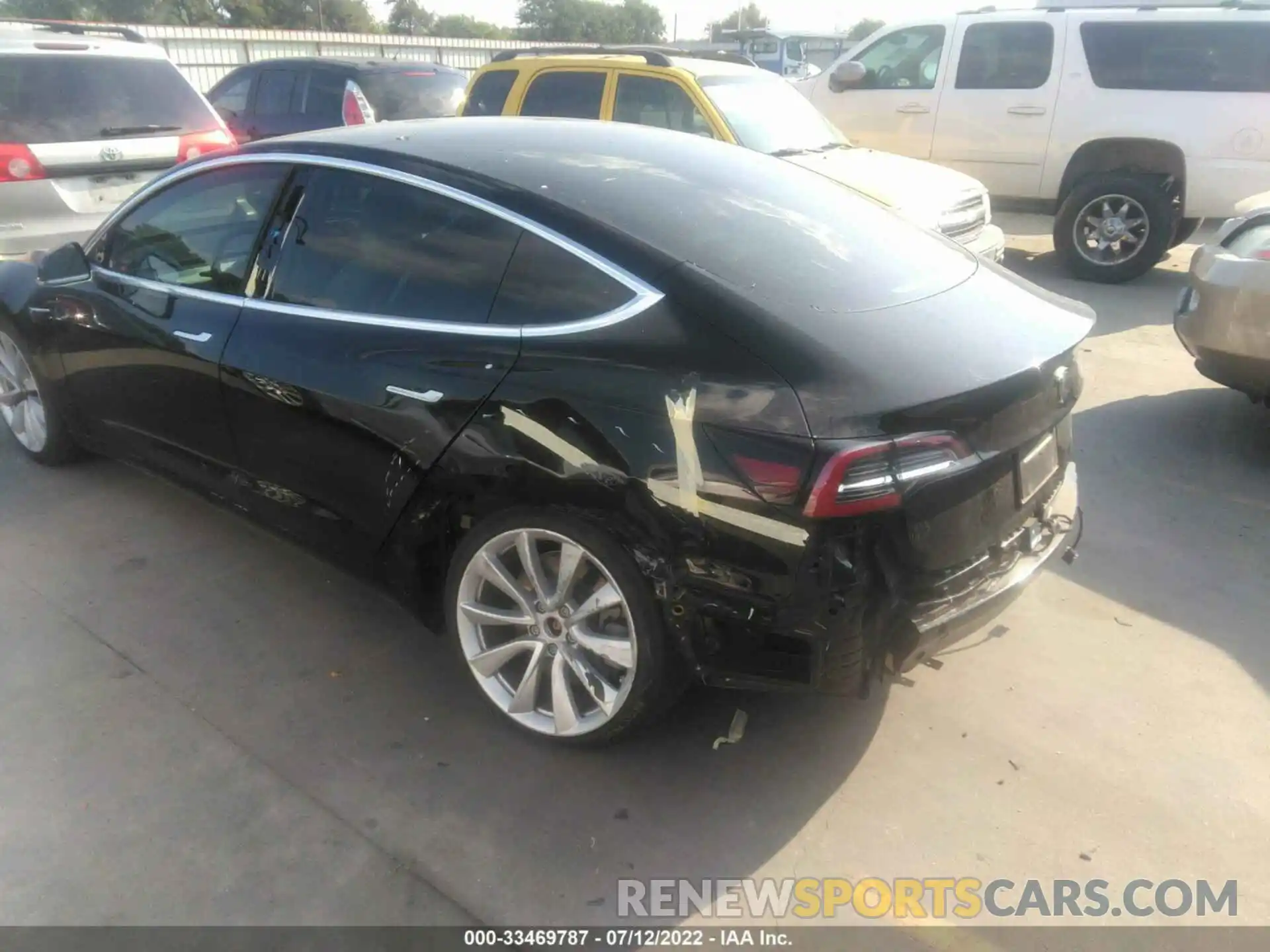 6 Photograph of a damaged car 5YJ3E1EA7KF302251 TESLA MODEL 3 2019