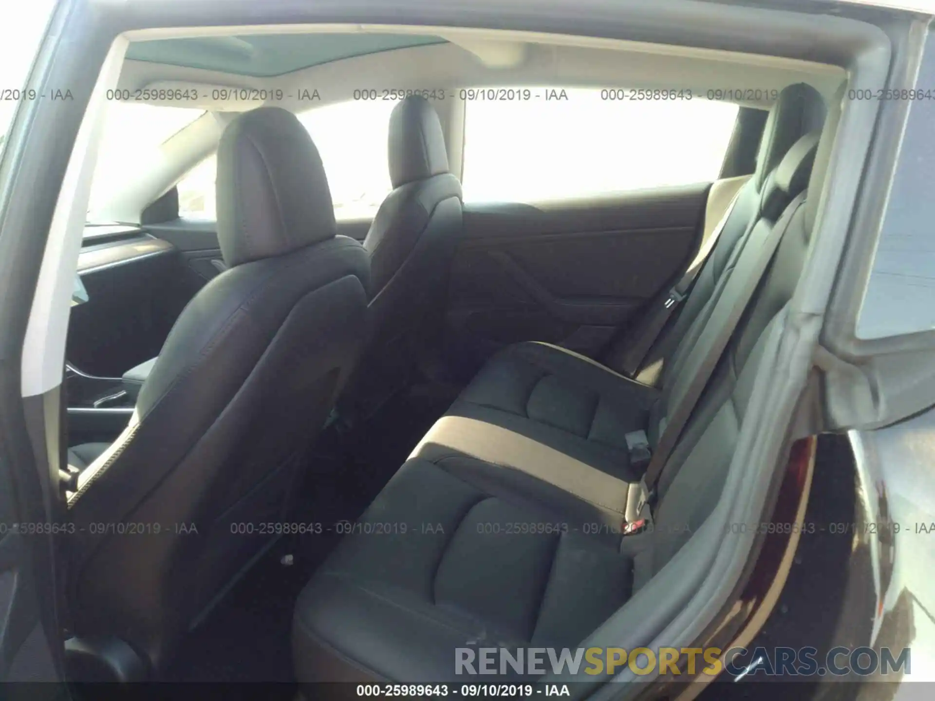 8 Photograph of a damaged car 5YJ3E1EA7KF305795 TESLA MODEL 3 2019