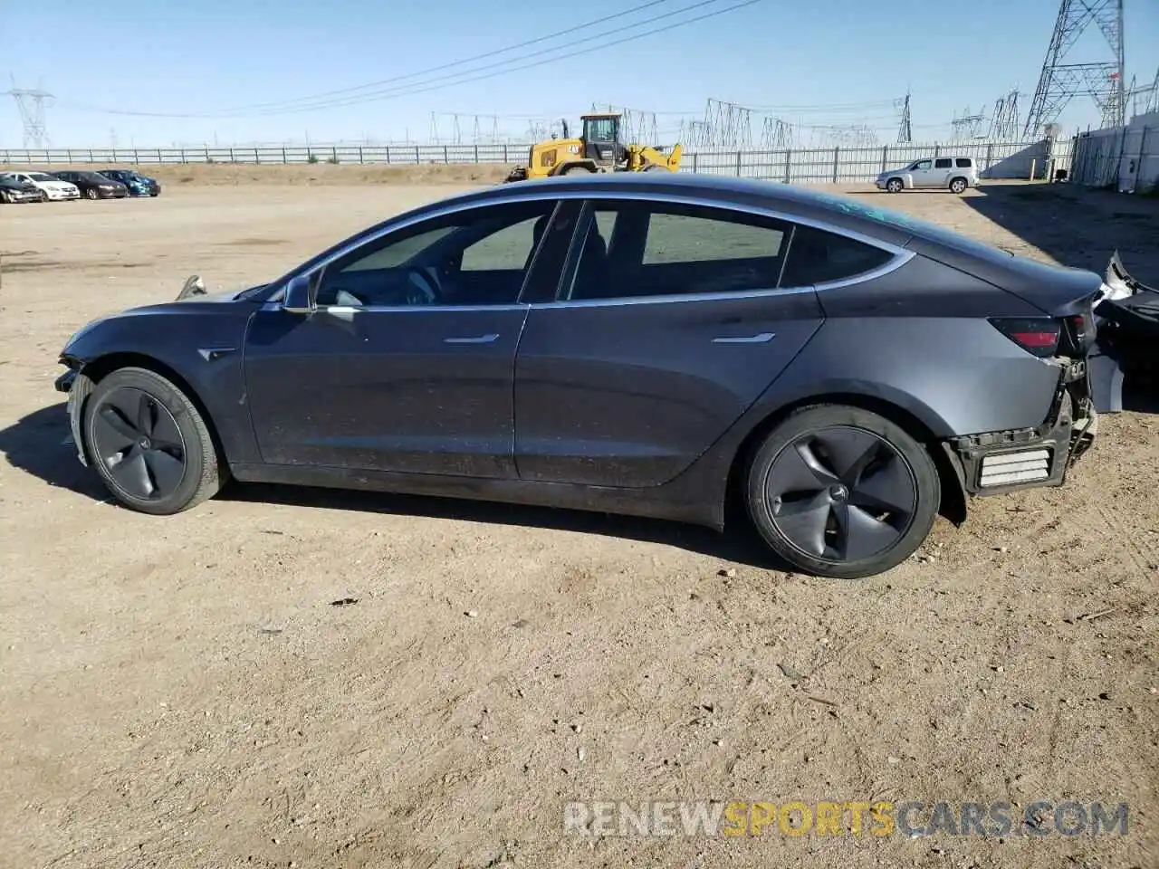 2 Фотография поврежденного автомобиля 5YJ3E1EA7KF307496 TESLA MODEL 3 2019