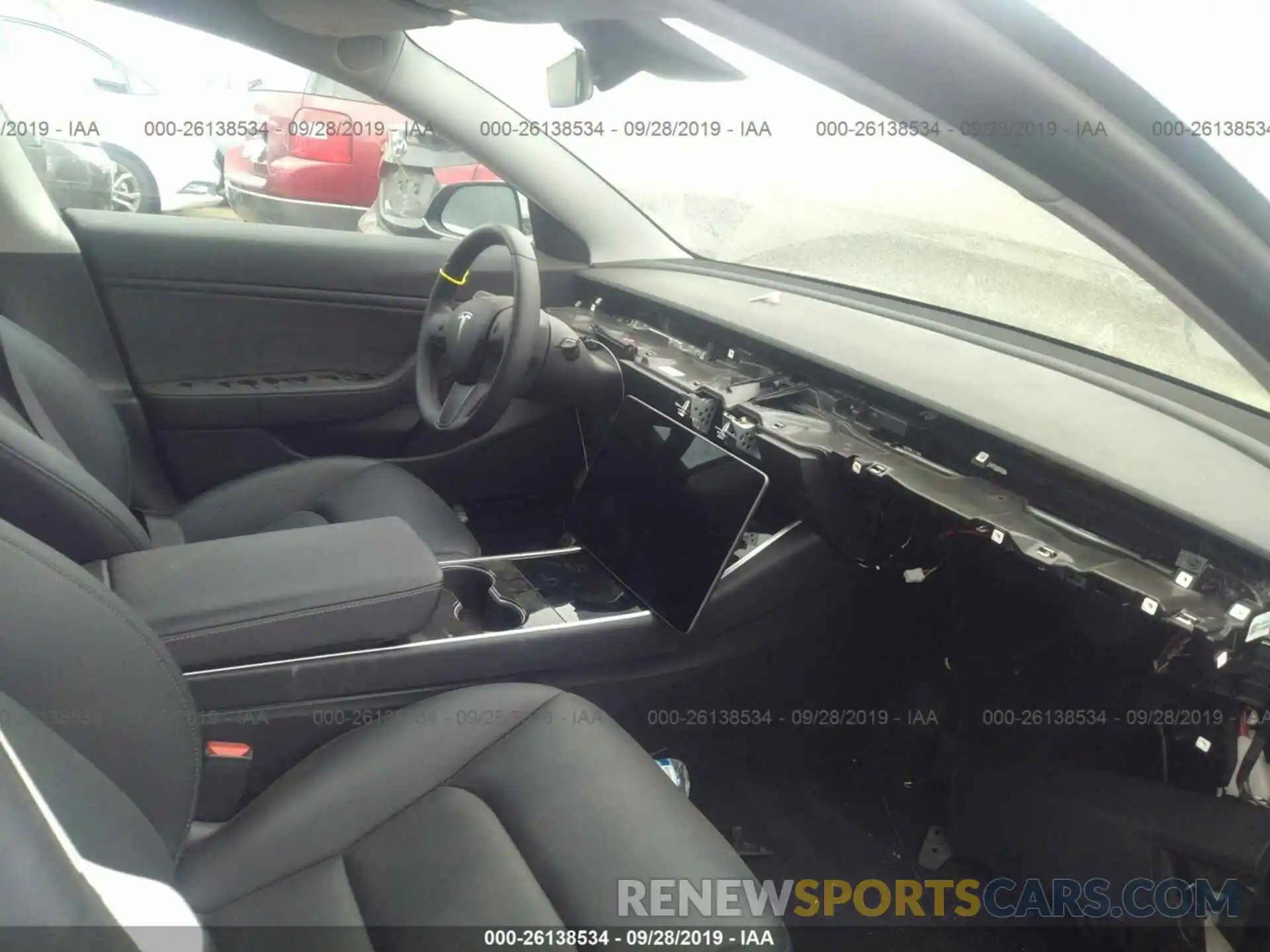 5 Photograph of a damaged car 5YJ3E1EA7KF311029 TESLA MODEL 3 2019