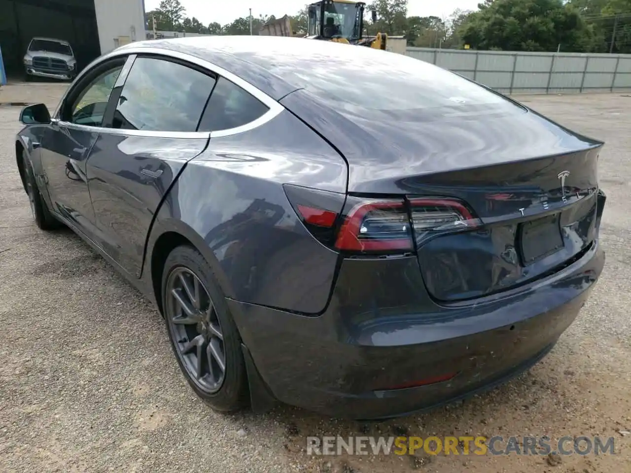 3 Photograph of a damaged car 5YJ3E1EA7KF324296 TESLA MODEL 3 2019