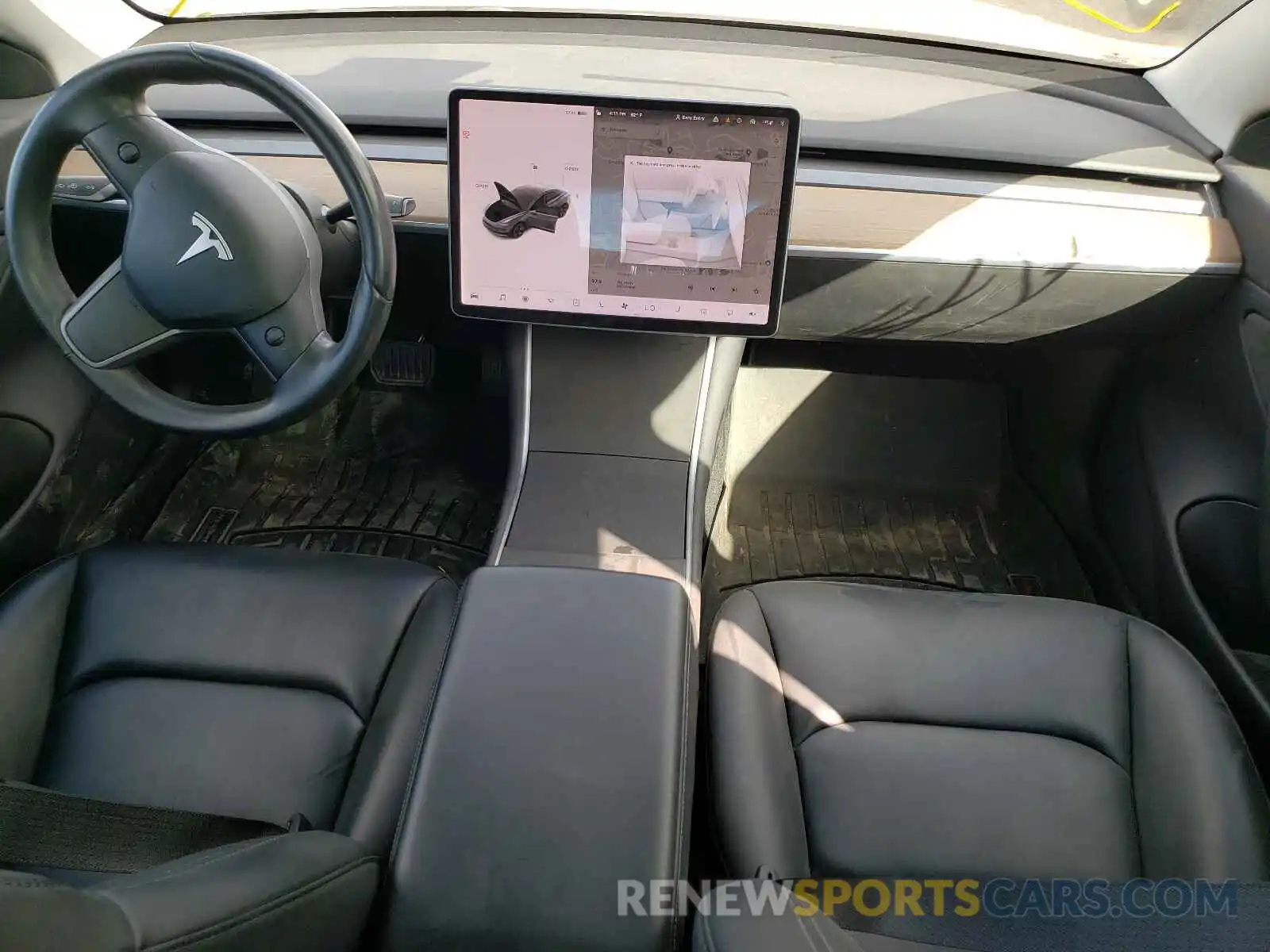 9 Photograph of a damaged car 5YJ3E1EA7KF325688 TESLA MODEL 3 2019