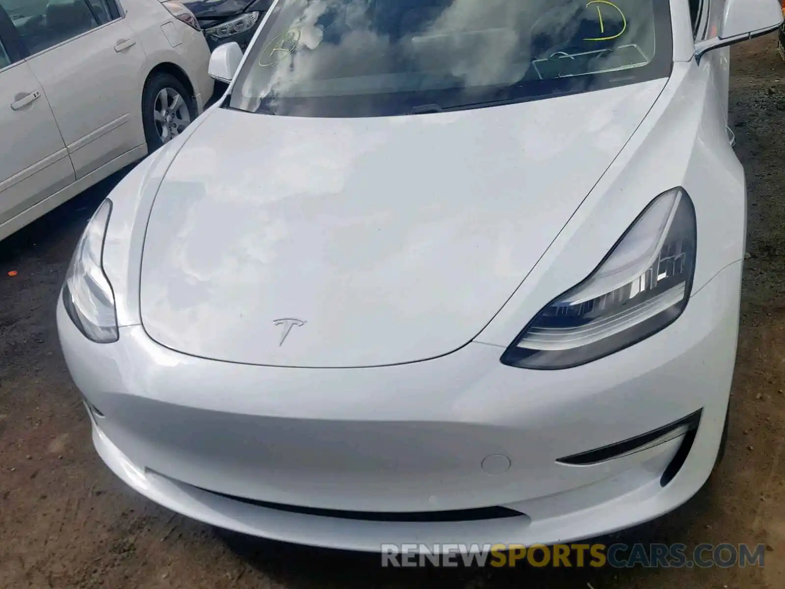 9 Photograph of a damaged car 5YJ3E1EA7KF326999 TESLA MODEL 3 2019