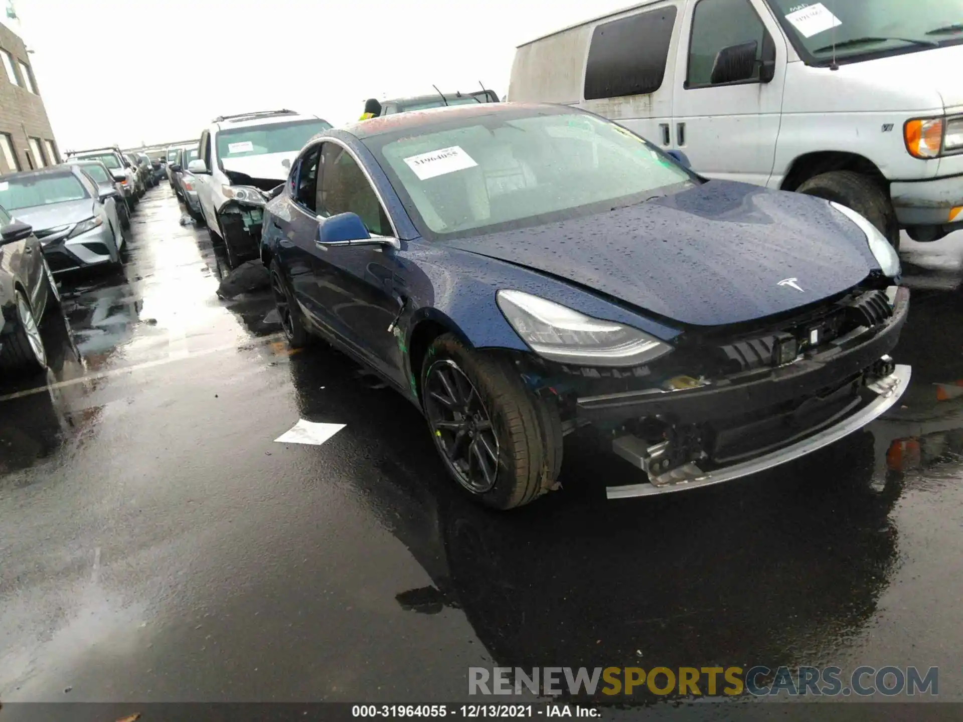 6 Photograph of a damaged car 5YJ3E1EA7KF327795 TESLA MODEL 3 2019