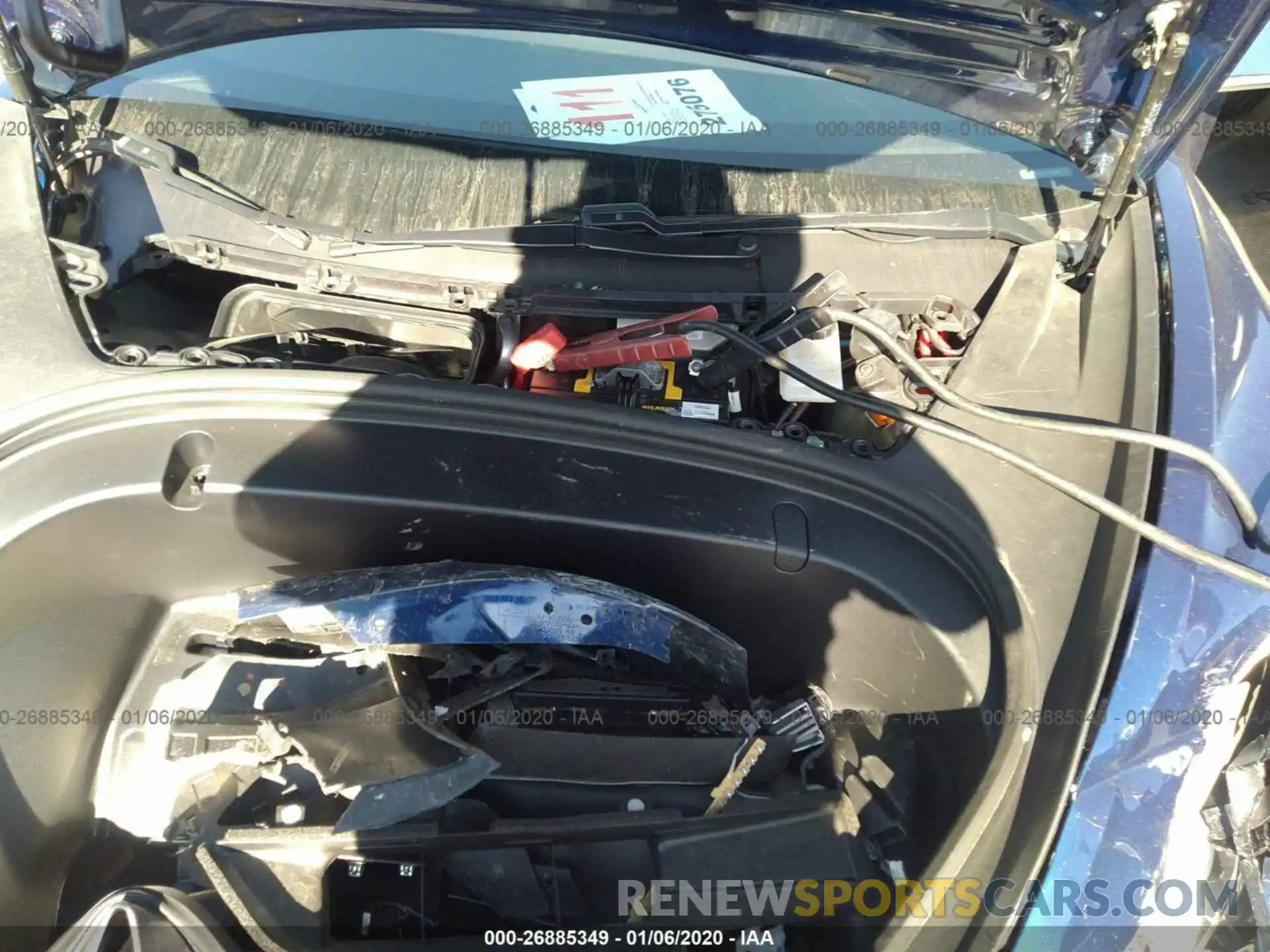 10 Photograph of a damaged car 5YJ3E1EA7KF332012 TESLA MODEL 3 2019