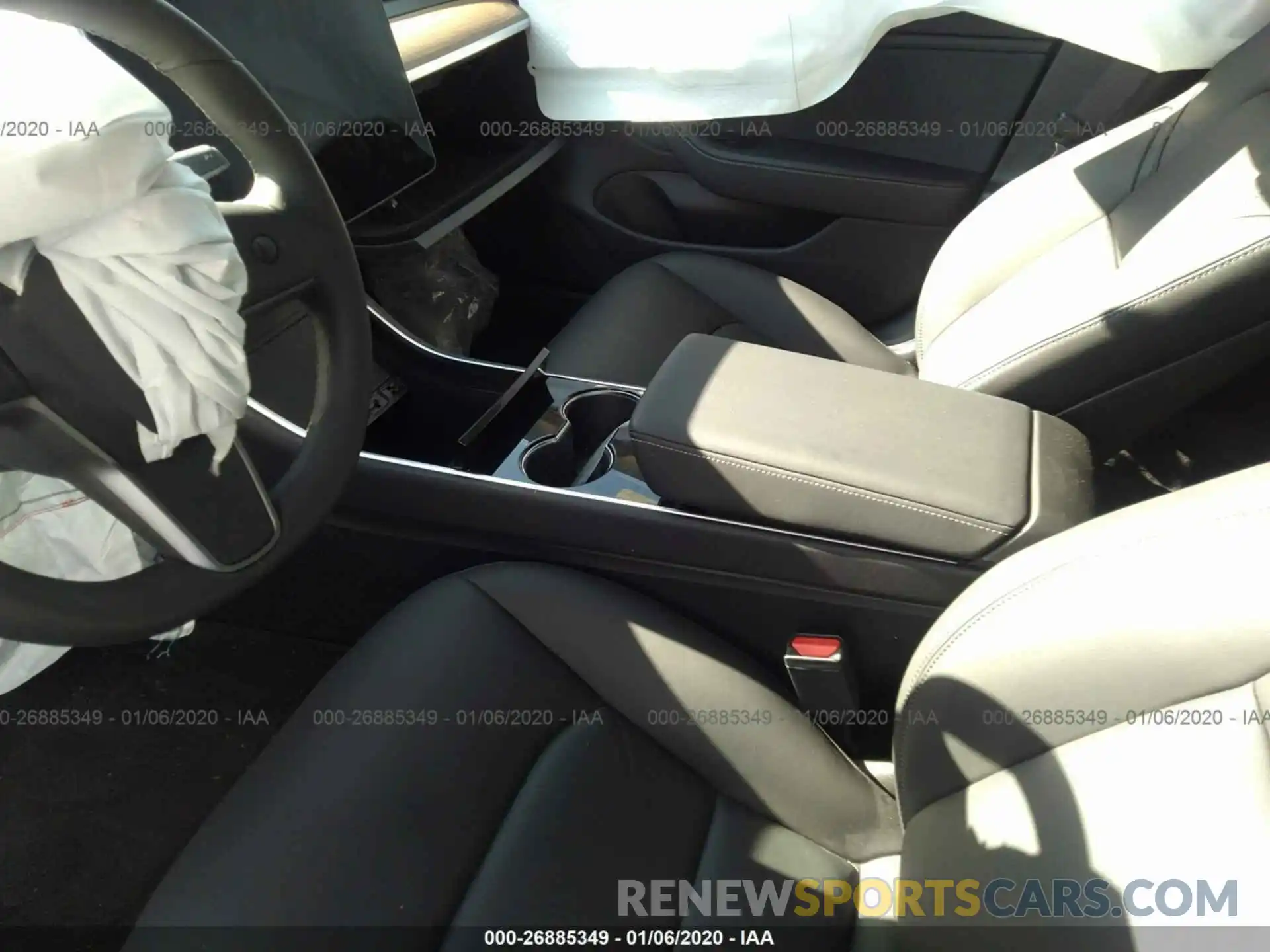 5 Photograph of a damaged car 5YJ3E1EA7KF332012 TESLA MODEL 3 2019