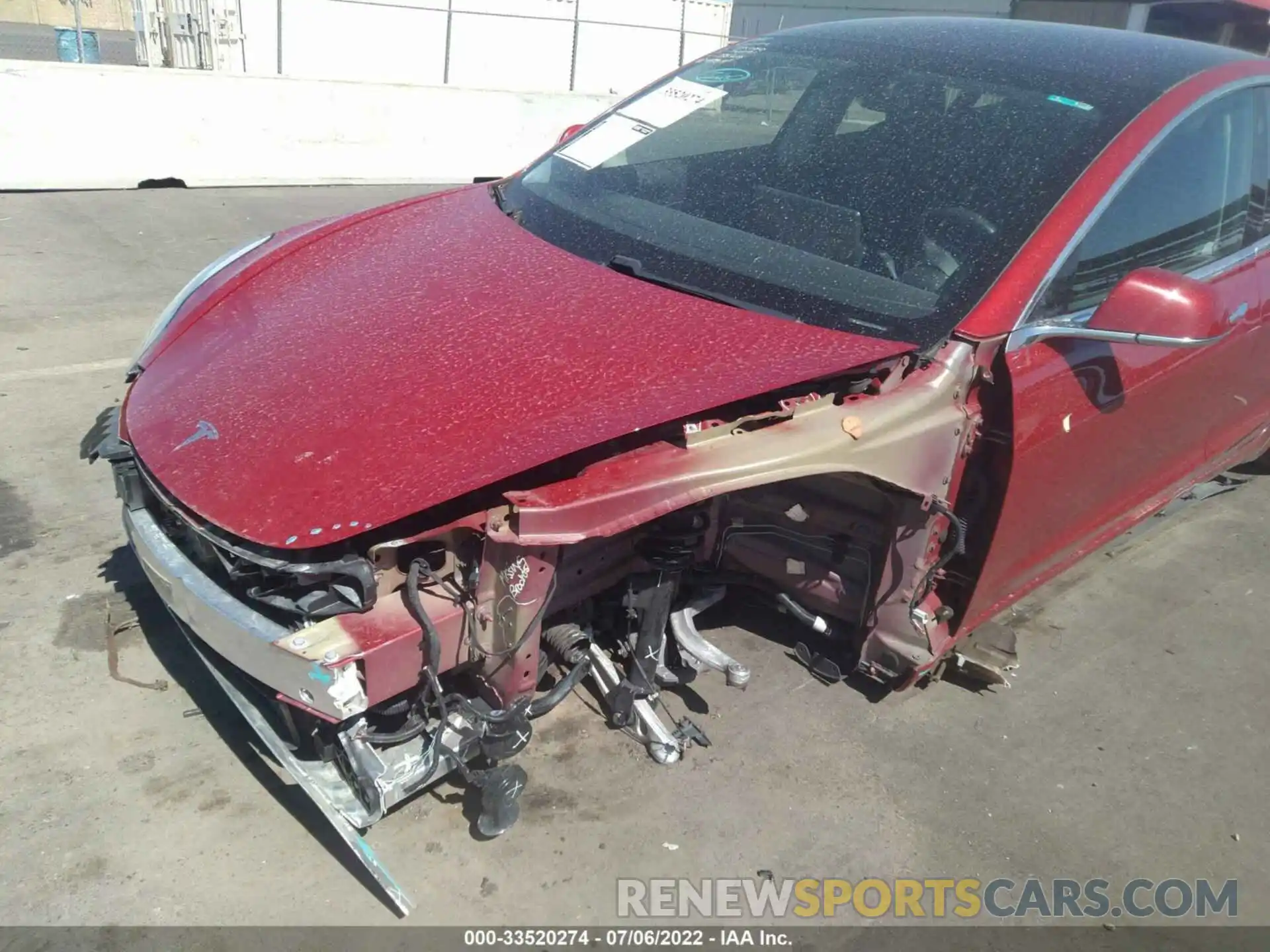 6 Photograph of a damaged car 5YJ3E1EA7KF338246 TESLA MODEL 3 2019