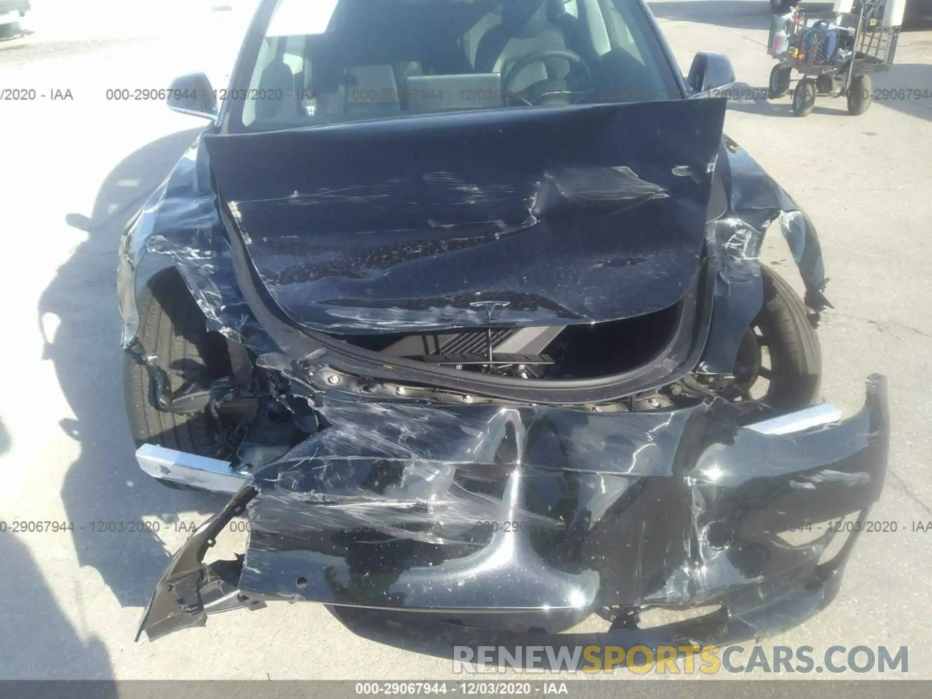 6 Photograph of a damaged car 5YJ3E1EA7KF396096 TESLA MODEL 3 2019