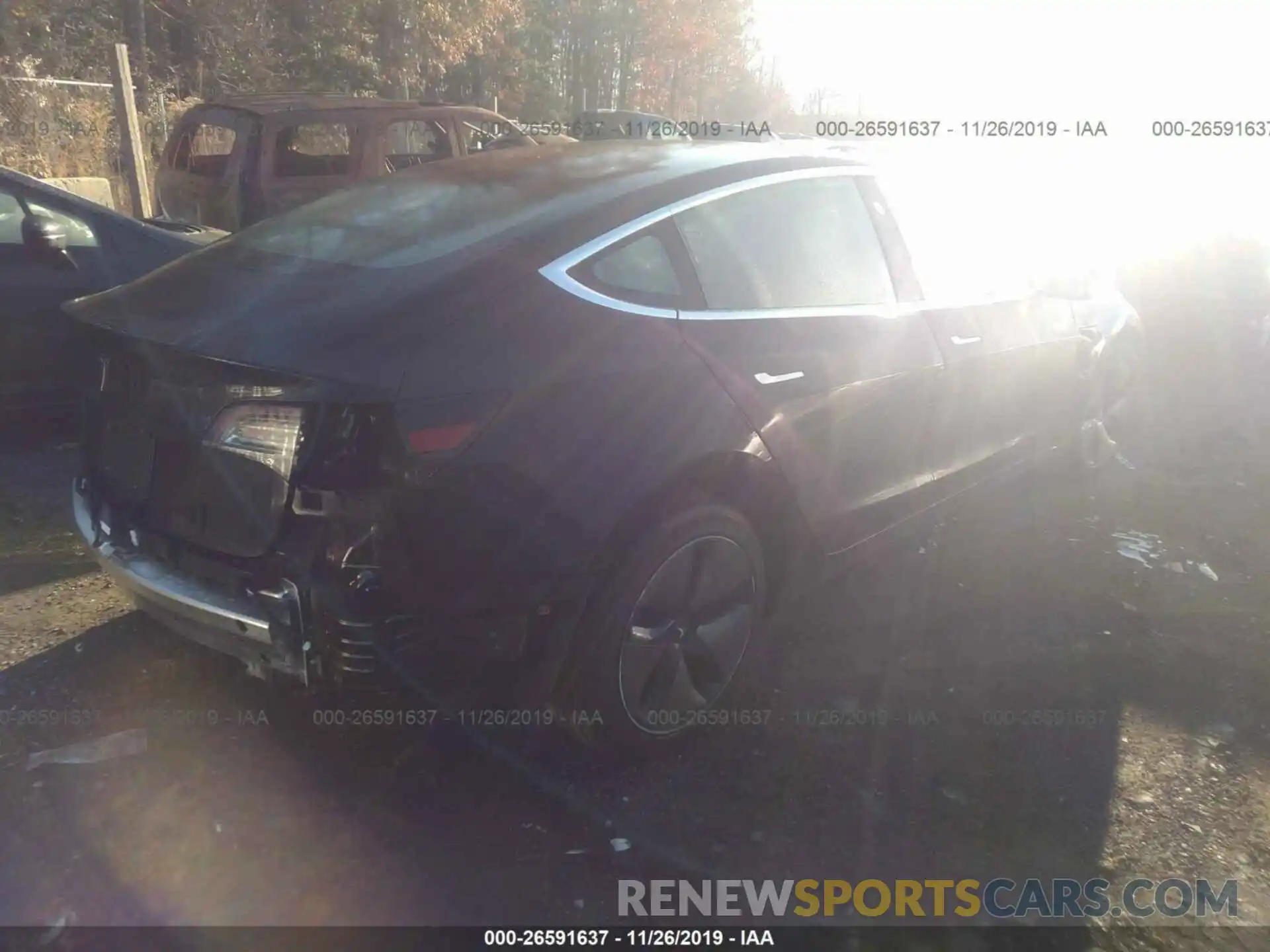 4 Photograph of a damaged car 5YJ3E1EA7KF398446 TESLA MODEL 3 2019