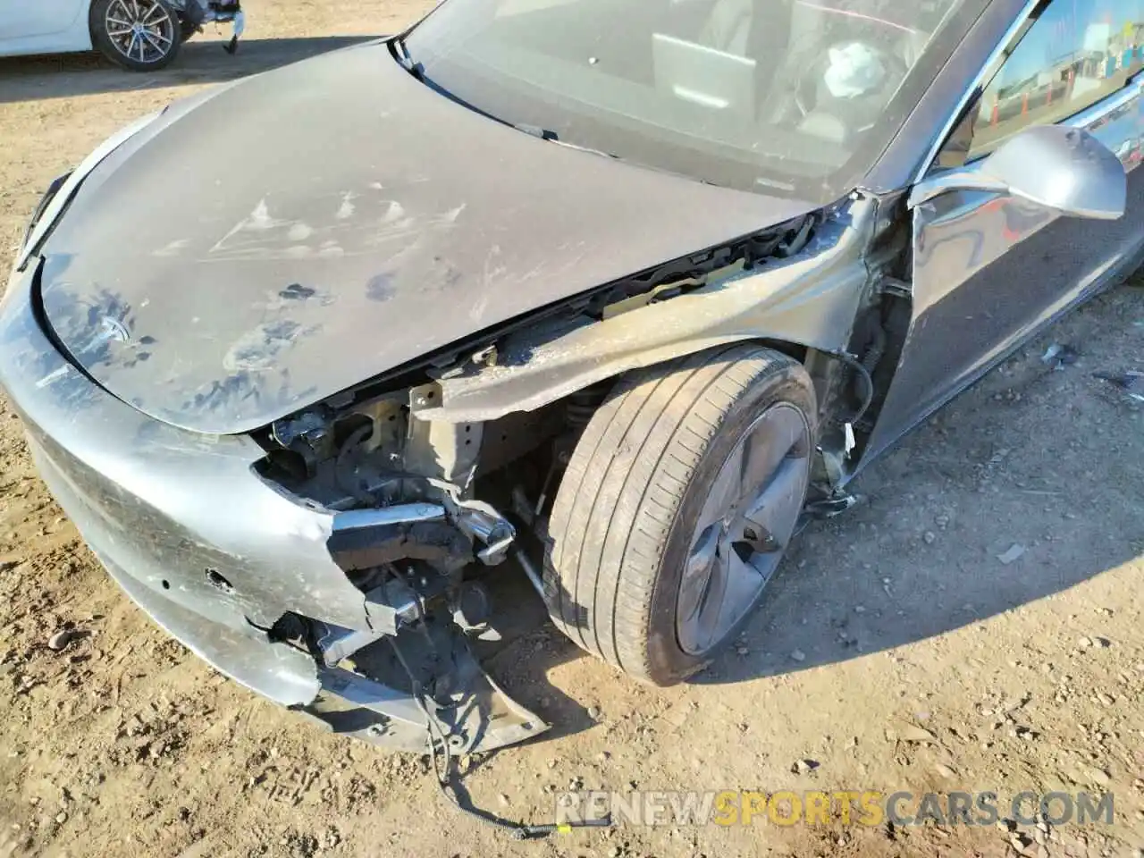 9 Photograph of a damaged car 5YJ3E1EA7KF400275 TESLA MODEL 3 2019