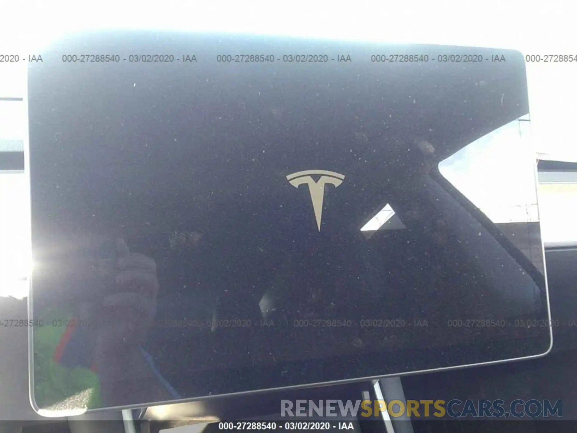 7 Photograph of a damaged car 5YJ3E1EA7KF402429 TESLA MODEL 3 2019