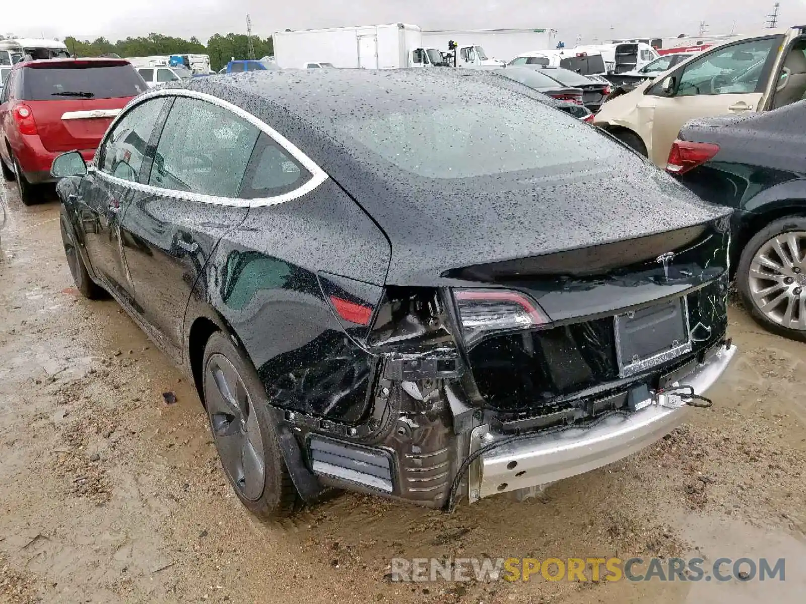 3 Photograph of a damaged car 5YJ3E1EA7KF410773 TESLA MODEL 3 2019