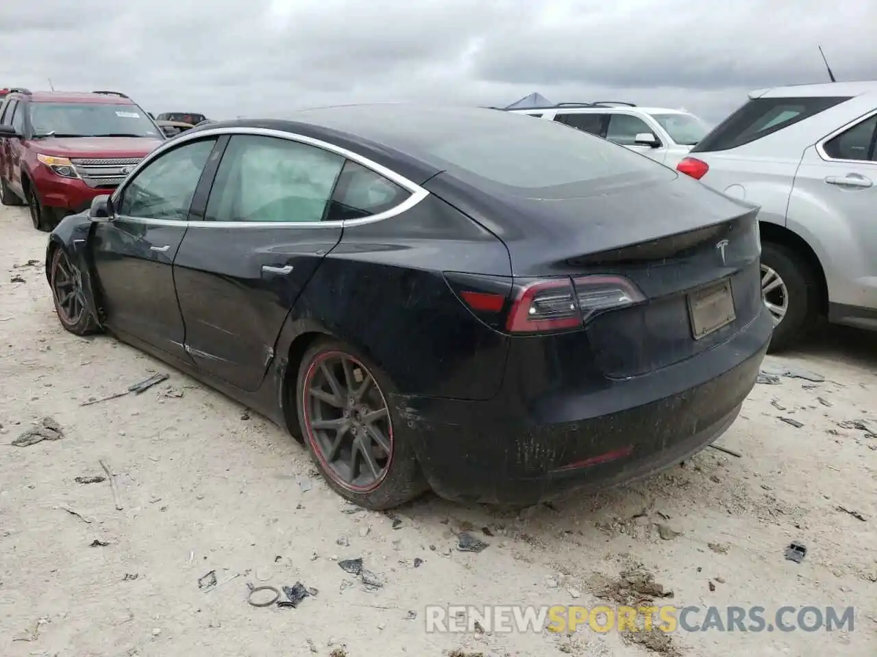 3 Фотография поврежденного автомобиля 5YJ3E1EA7KF410787 TESLA MODEL 3 2019