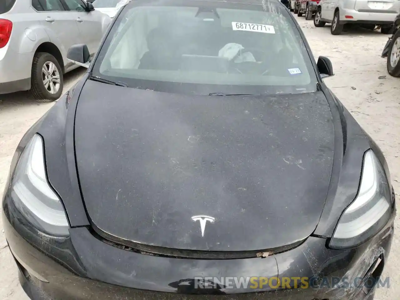 7 Фотография поврежденного автомобиля 5YJ3E1EA7KF410787 TESLA MODEL 3 2019