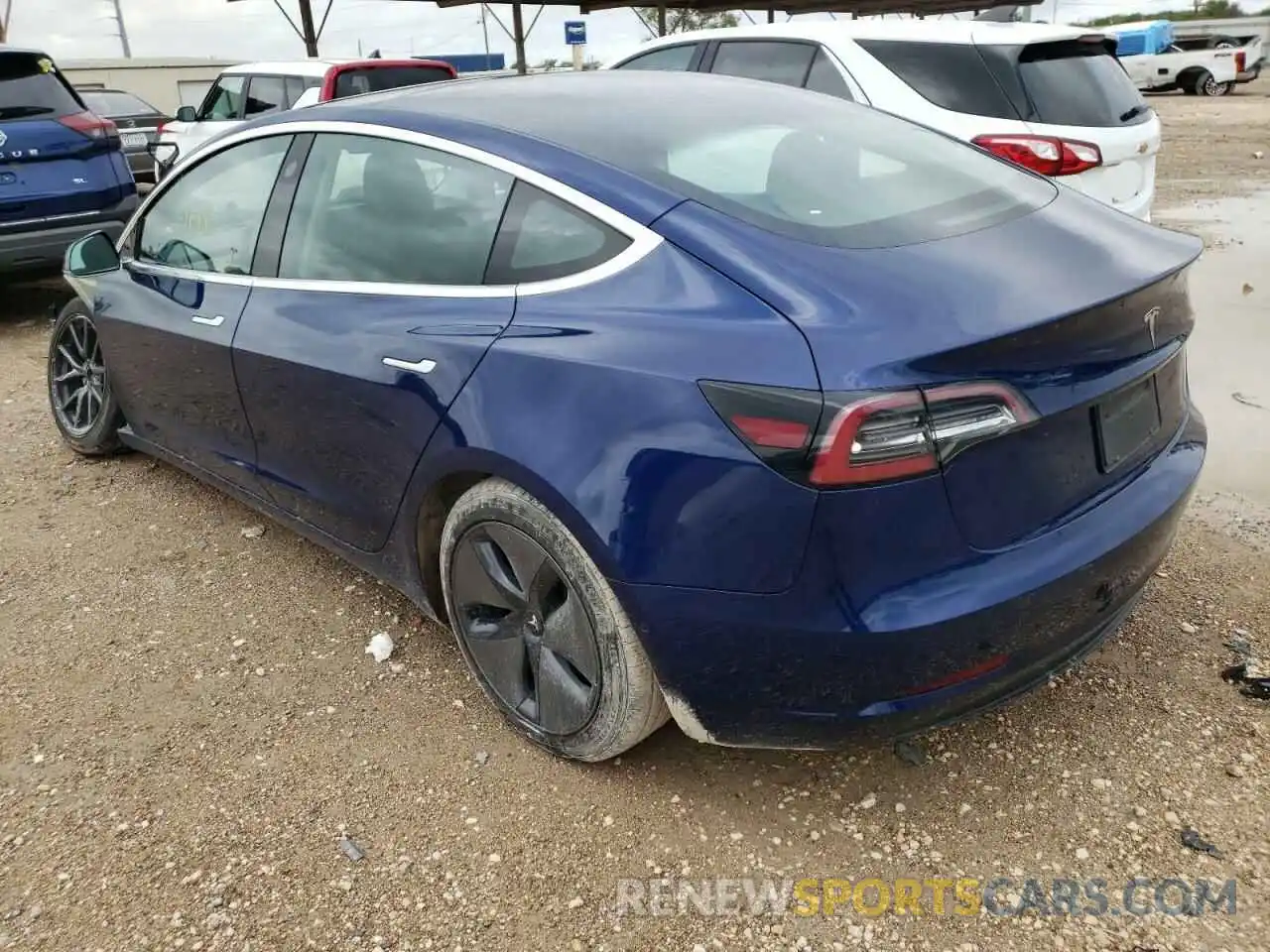 3 Фотография поврежденного автомобиля 5YJ3E1EA7KF411762 TESLA MODEL 3 2019