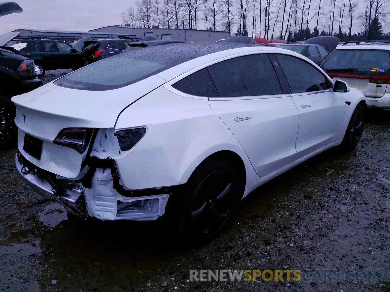 4 Photograph of a damaged car 5YJ3E1EA7KF411941 TESLA MODEL 3 2019