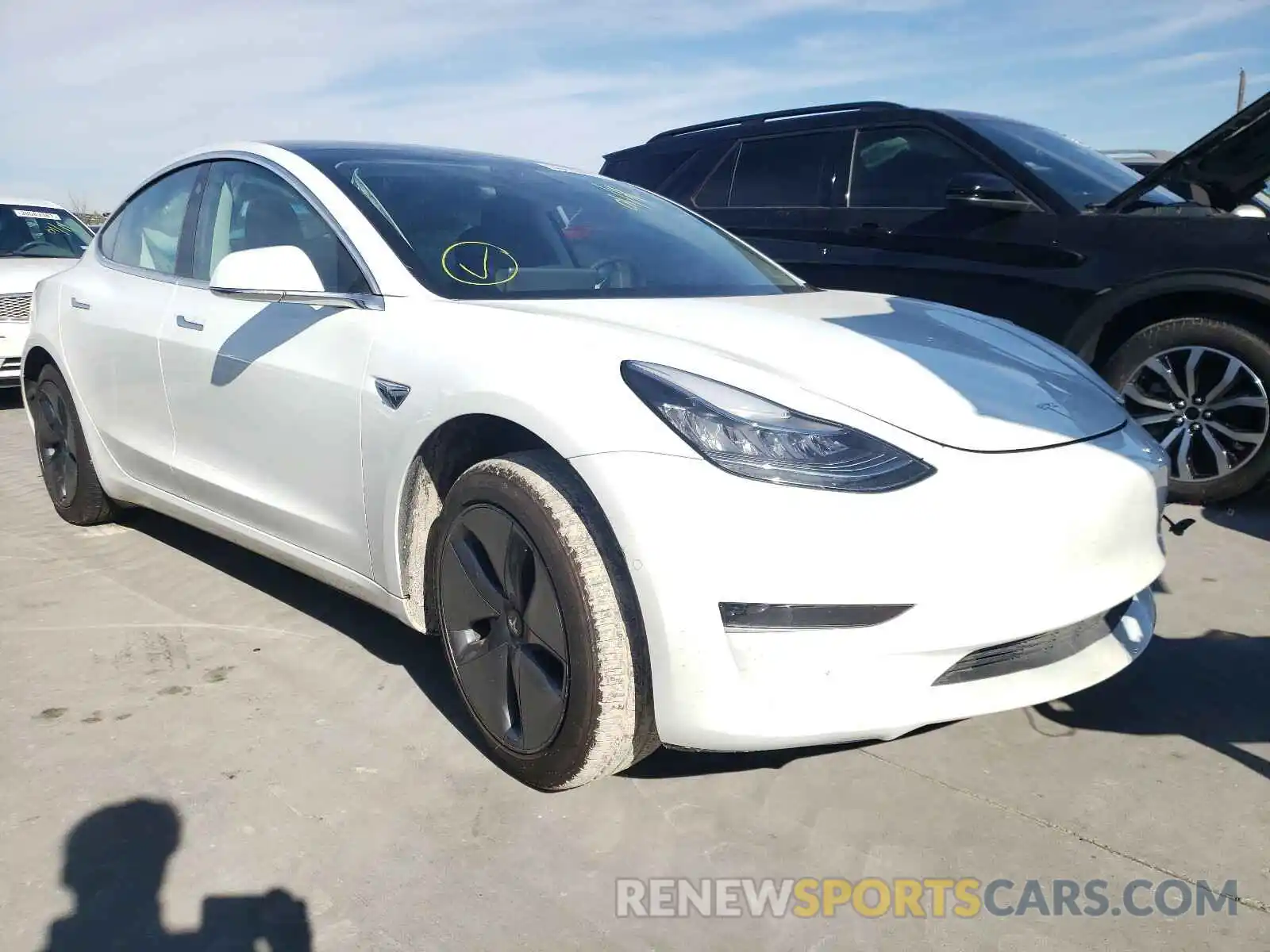 1 Фотография поврежденного автомобиля 5YJ3E1EA7KF415830 TESLA MODEL 3 2019