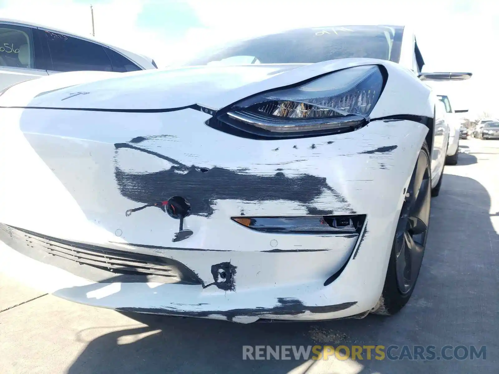 9 Photograph of a damaged car 5YJ3E1EA7KF415830 TESLA MODEL 3 2019