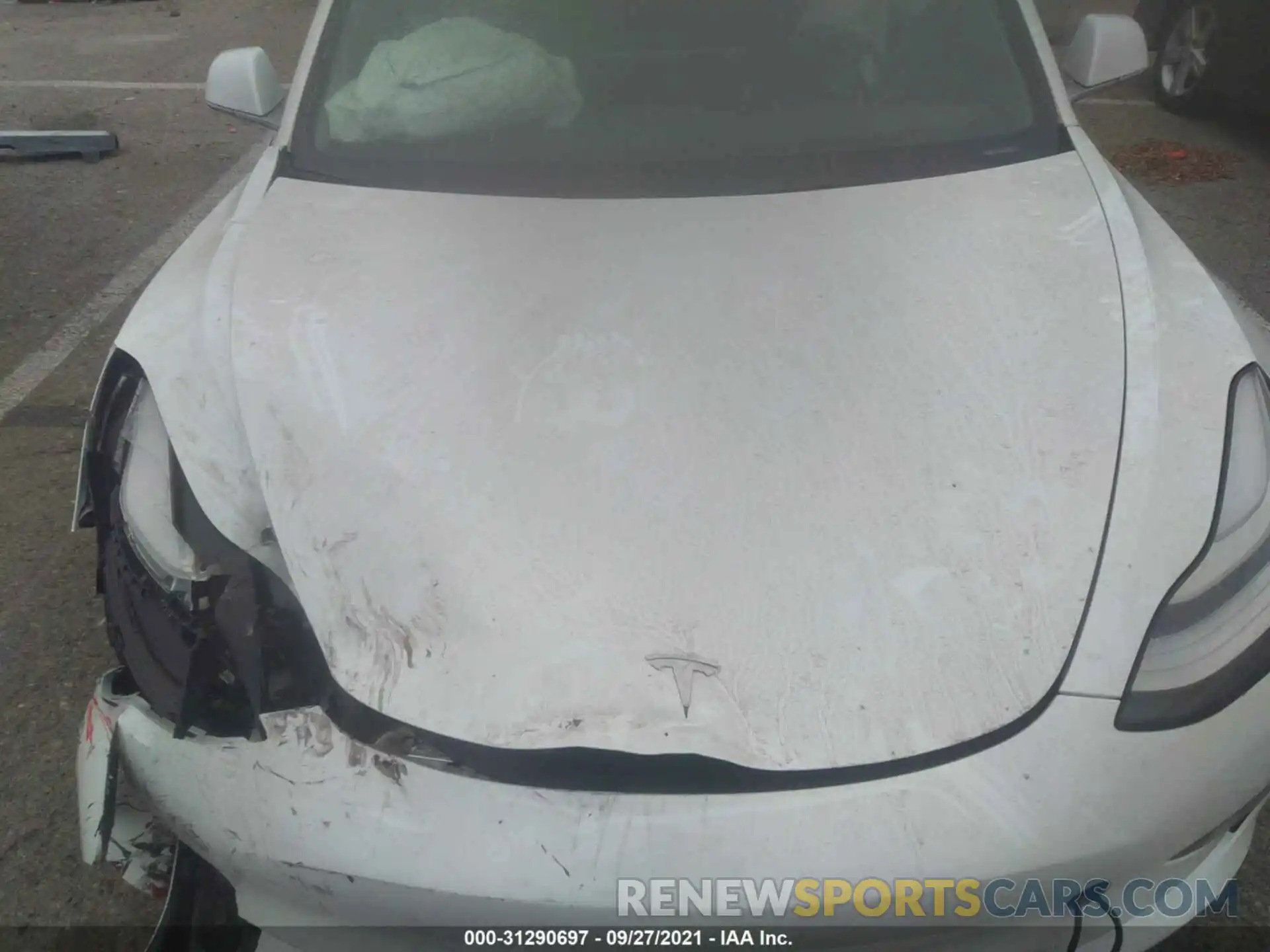 10 Photograph of a damaged car 5YJ3E1EA7KF415973 TESLA MODEL 3 2019