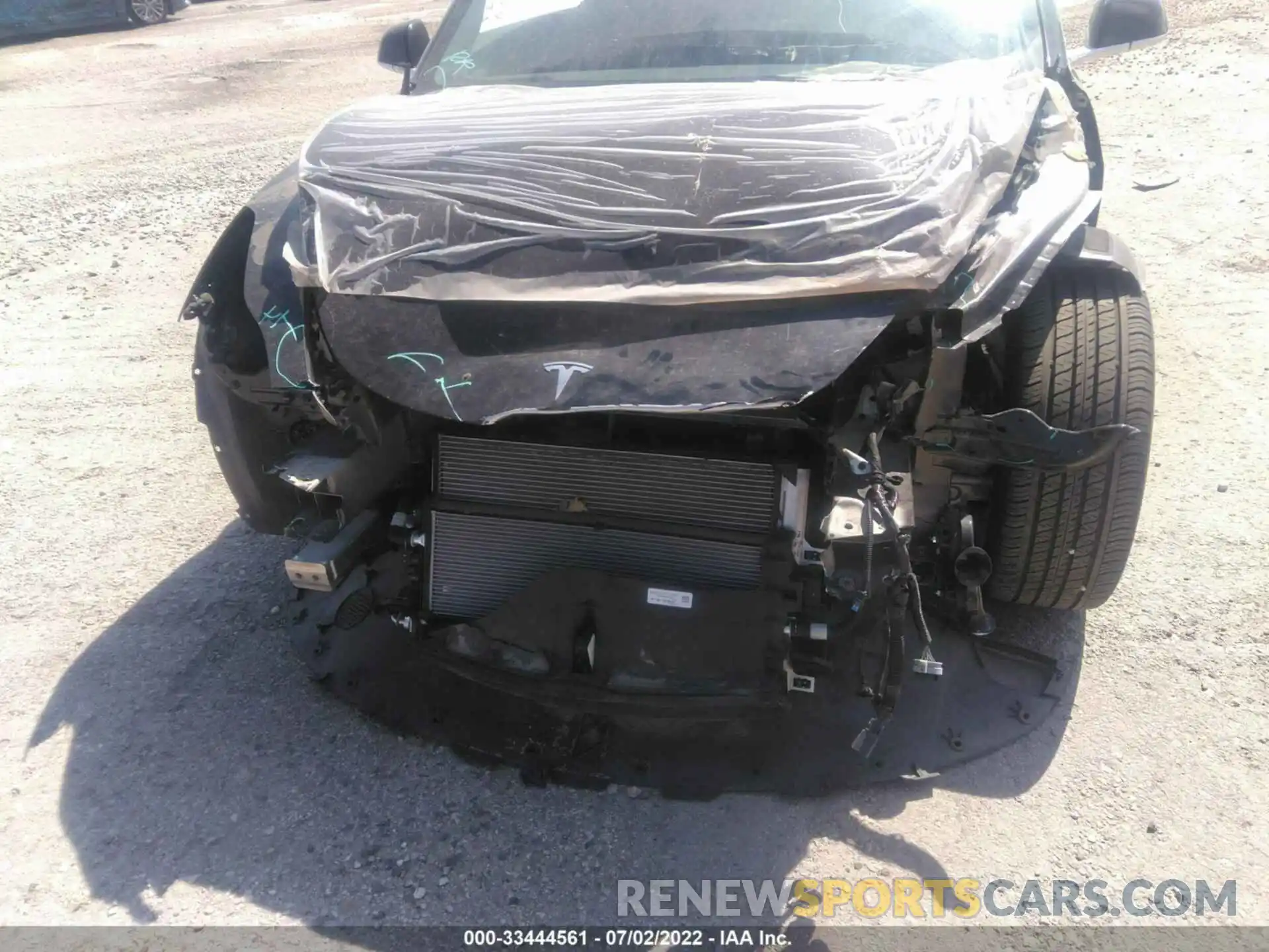 6 Photograph of a damaged car 5YJ3E1EA7KF417030 TESLA MODEL 3 2019