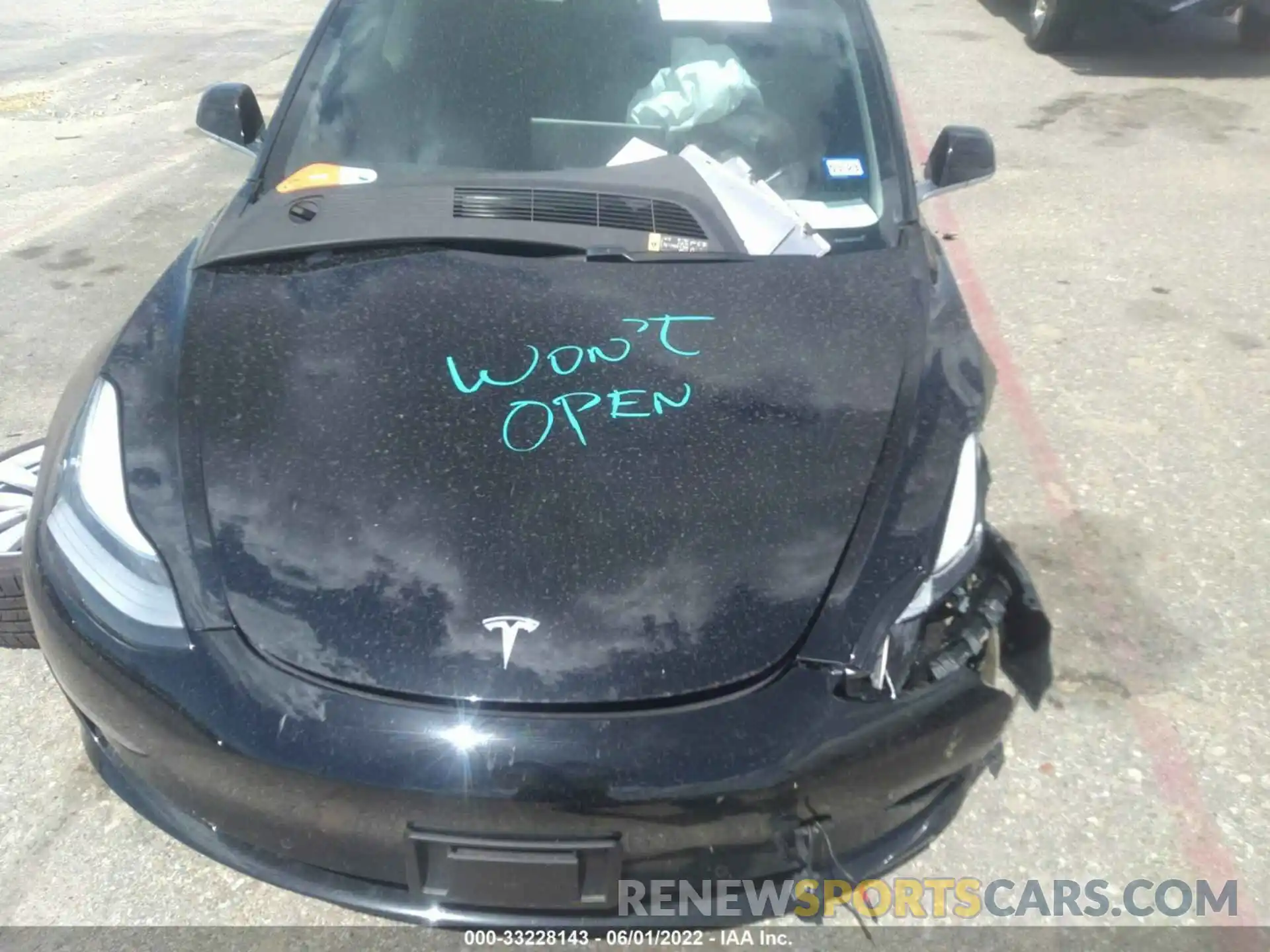 10 Photograph of a damaged car 5YJ3E1EA7KF417111 TESLA MODEL 3 2019