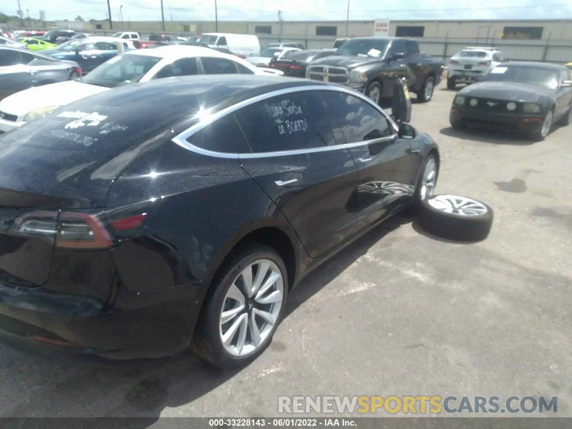 4 Photograph of a damaged car 5YJ3E1EA7KF417111 TESLA MODEL 3 2019