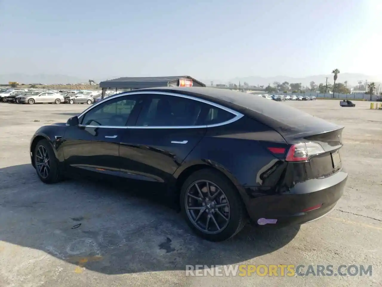 3 Photograph of a damaged car 5YJ3E1EA7KF422423 TESLA MODEL 3 2019