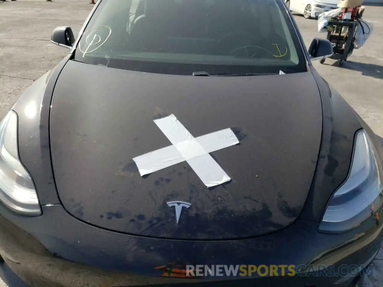 7 Photograph of a damaged car 5YJ3E1EA7KF422423 TESLA MODEL 3 2019