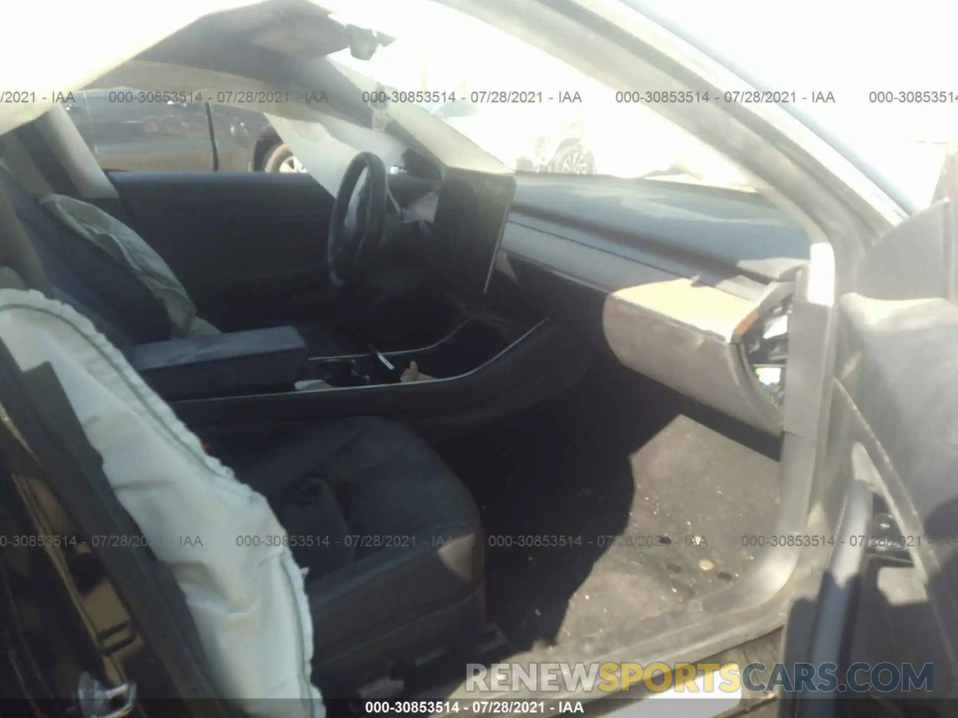 5 Photograph of a damaged car 5YJ3E1EA7KF428934 TESLA MODEL 3 2019