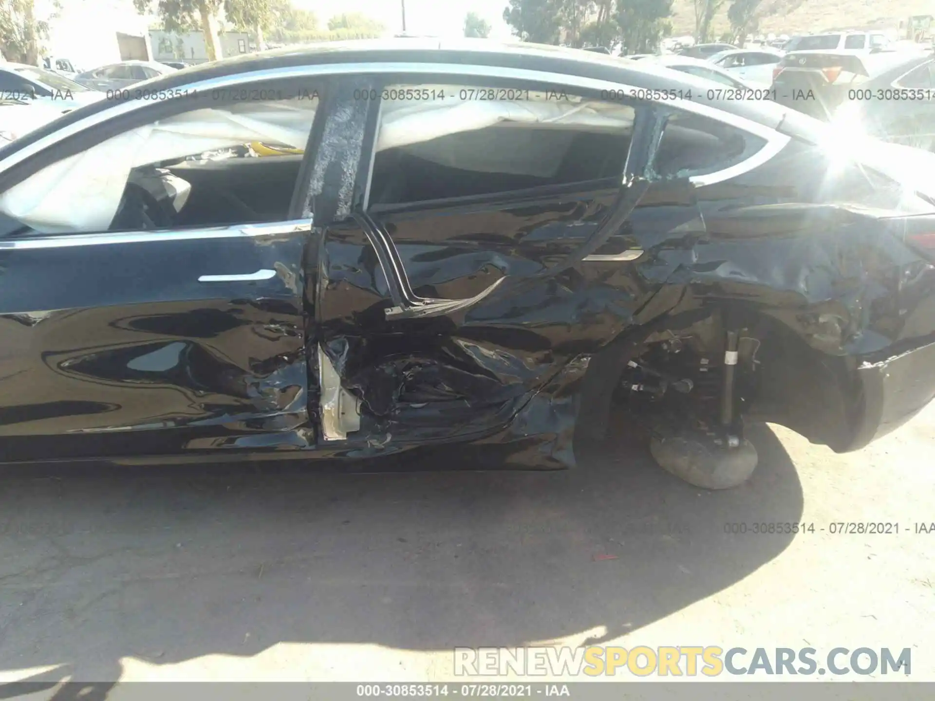 6 Photograph of a damaged car 5YJ3E1EA7KF428934 TESLA MODEL 3 2019