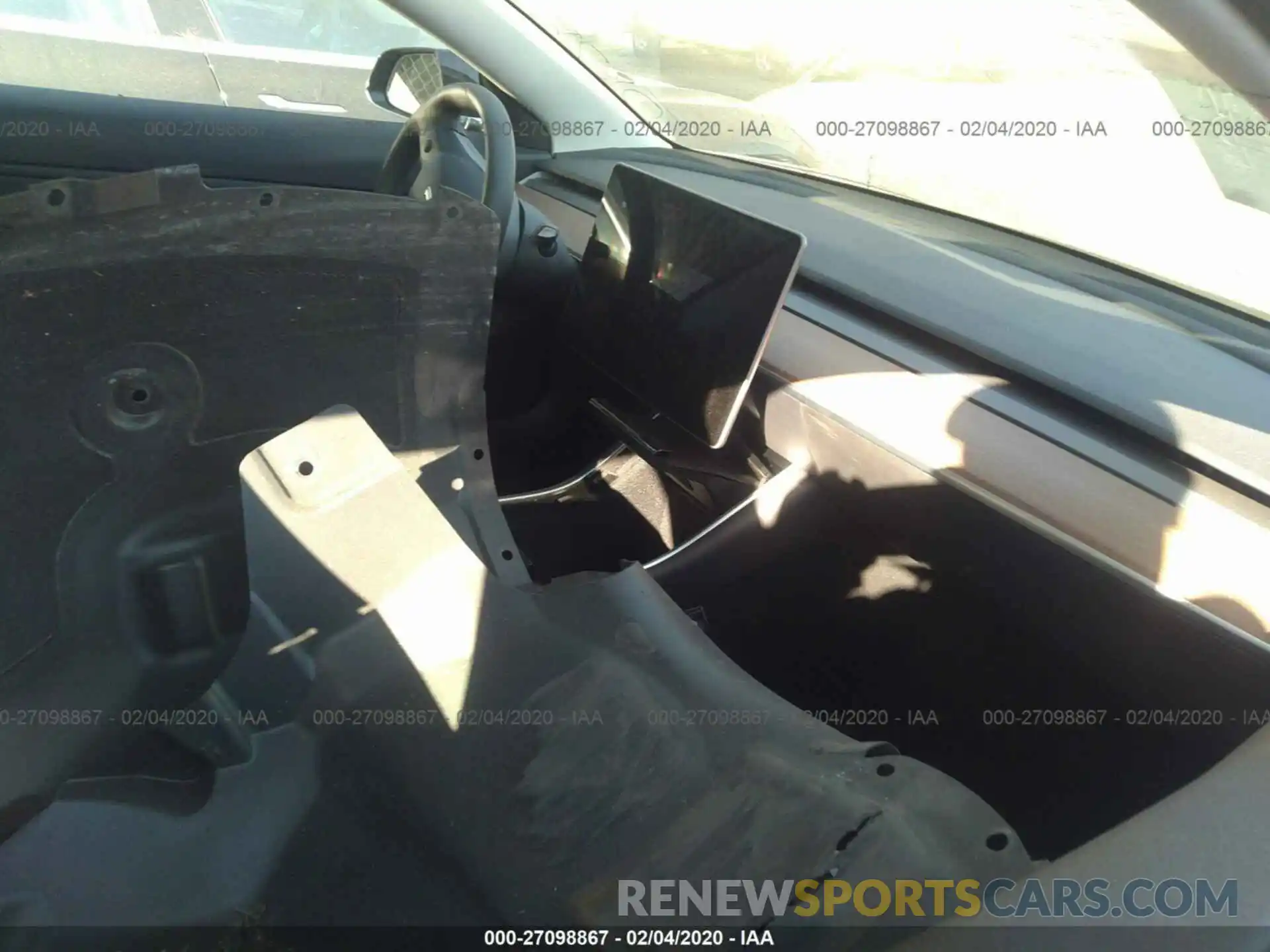 5 Photograph of a damaged car 5YJ3E1EA7KF428948 TESLA MODEL 3 2019