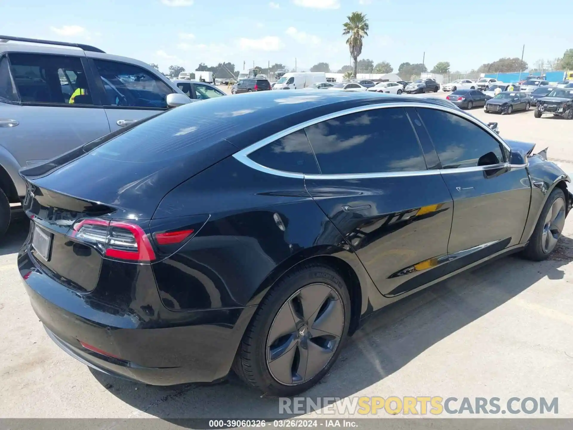 4 Photograph of a damaged car 5YJ3E1EA7KF431378 TESLA MODEL 3 2019