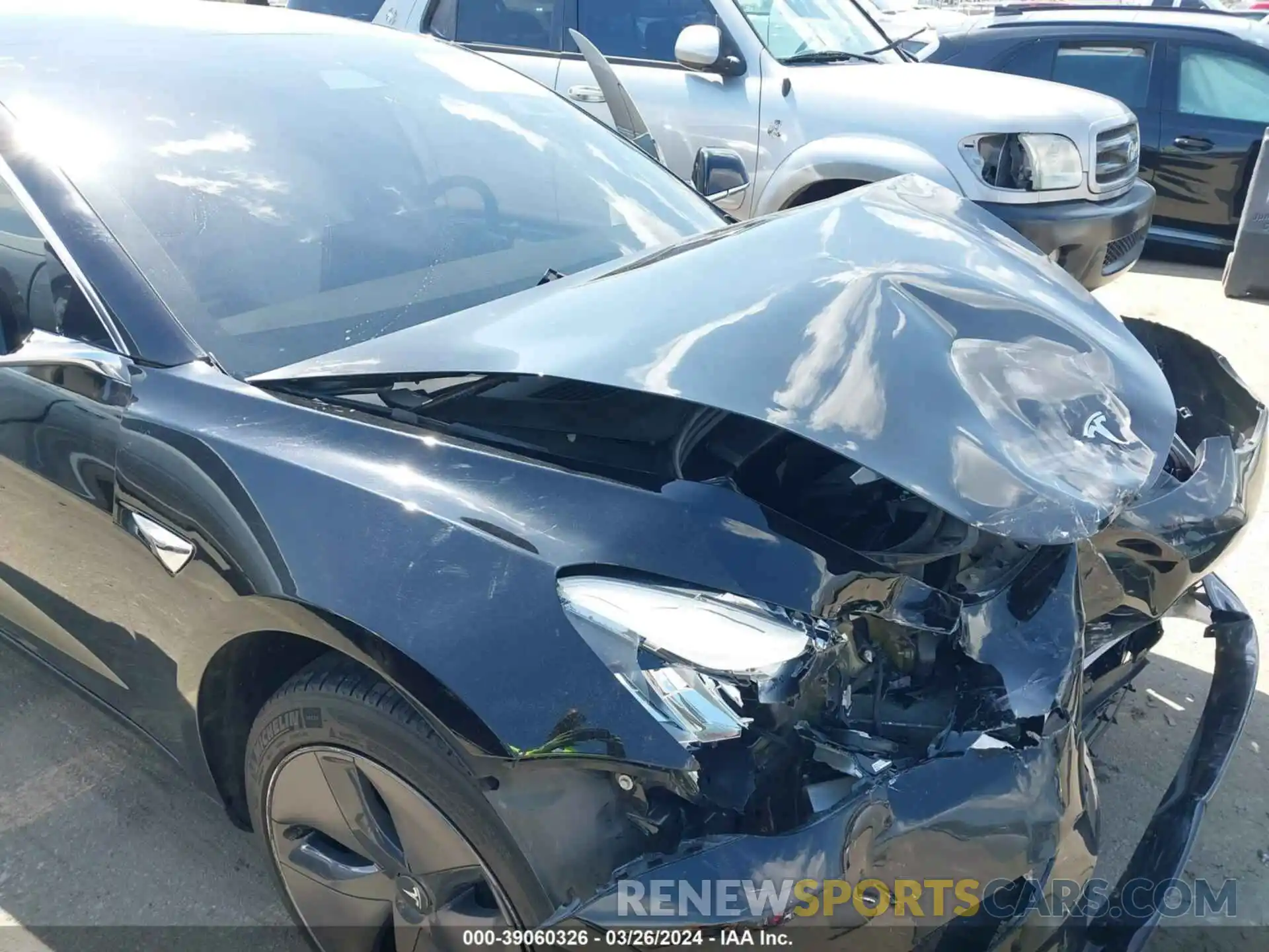 6 Photograph of a damaged car 5YJ3E1EA7KF431378 TESLA MODEL 3 2019