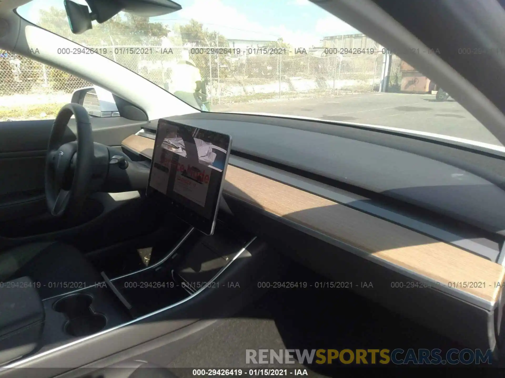 5 Photograph of a damaged car 5YJ3E1EA7KF434507 TESLA MODEL 3 2019