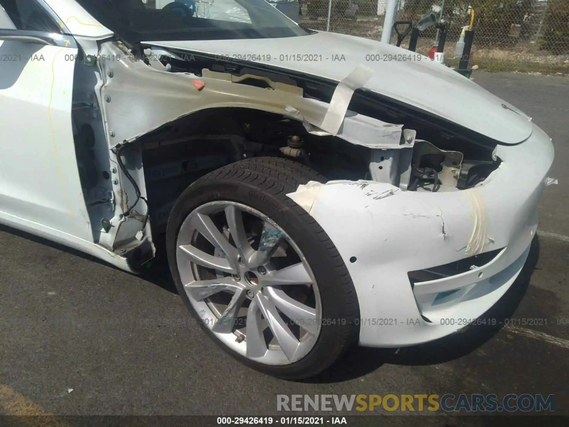 6 Photograph of a damaged car 5YJ3E1EA7KF434507 TESLA MODEL 3 2019