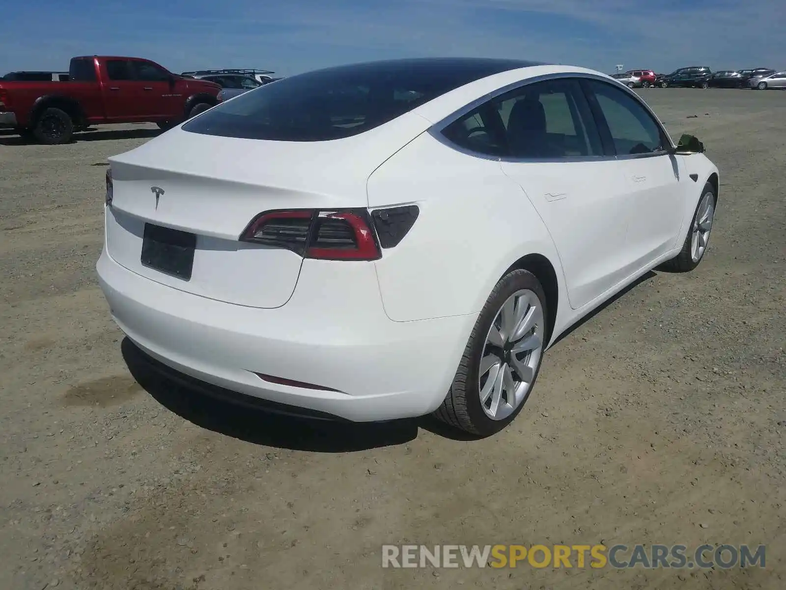 4 Photograph of a damaged car 5YJ3E1EA7KF437942 TESLA MODEL 3 2019