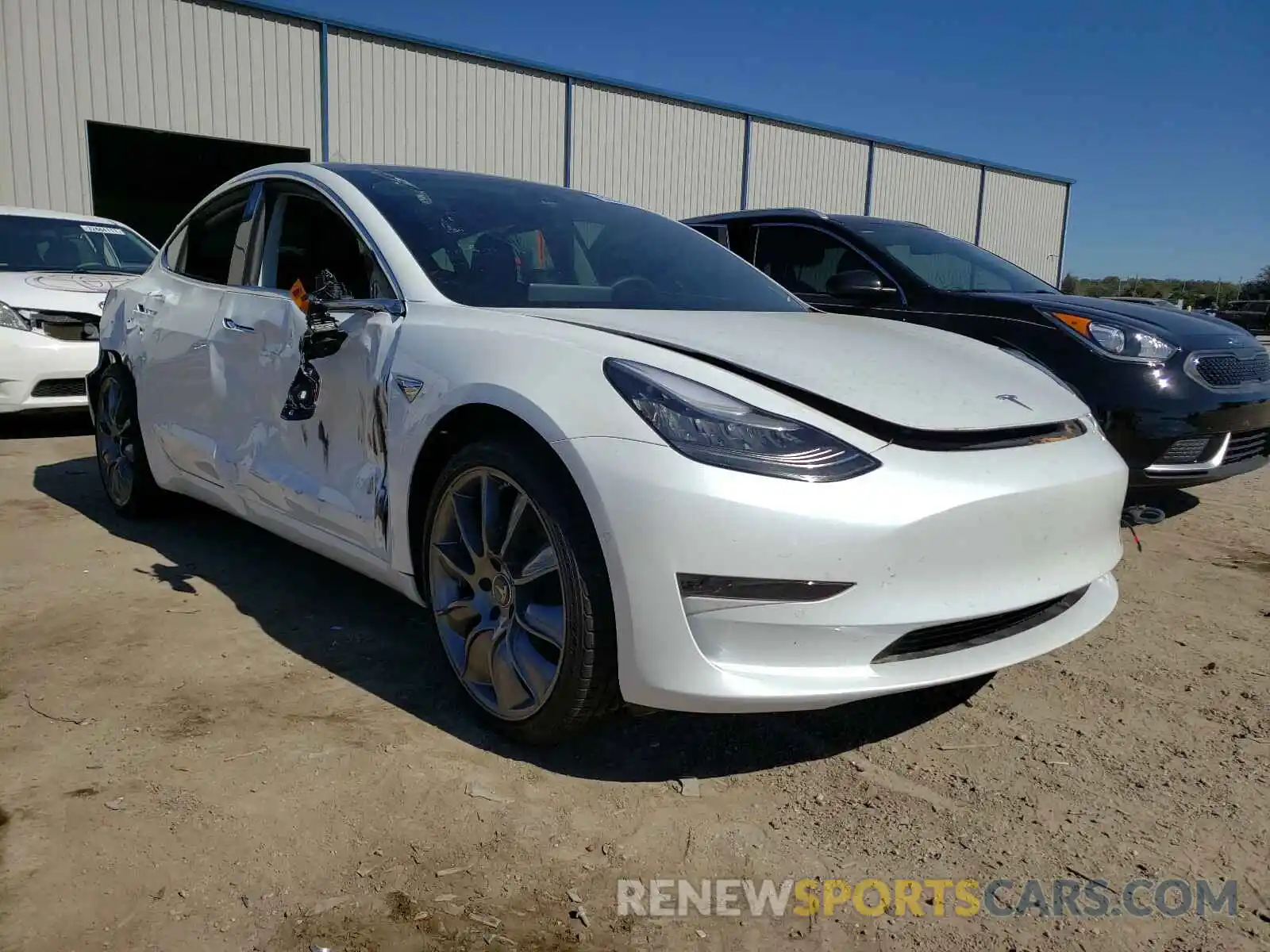 1 Фотография поврежденного автомобиля 5YJ3E1EA7KF446494 TESLA MODEL 3 2019